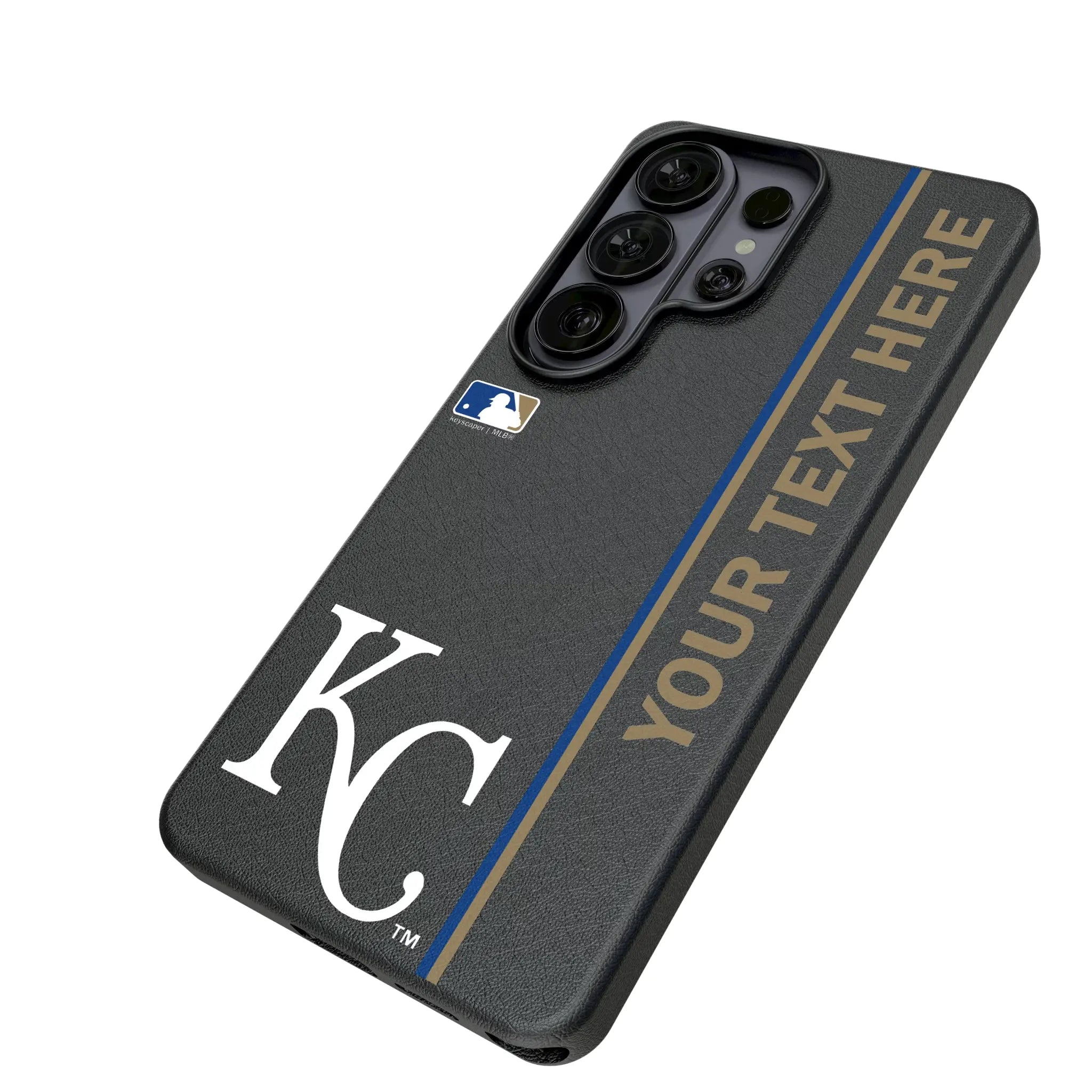 Kansas City Royals Personalized Sidebard Galaxy MagSafe Compatible Phone Case for Samsung Galaxy - Isometric View#Device_Galaxy S26 Ultra