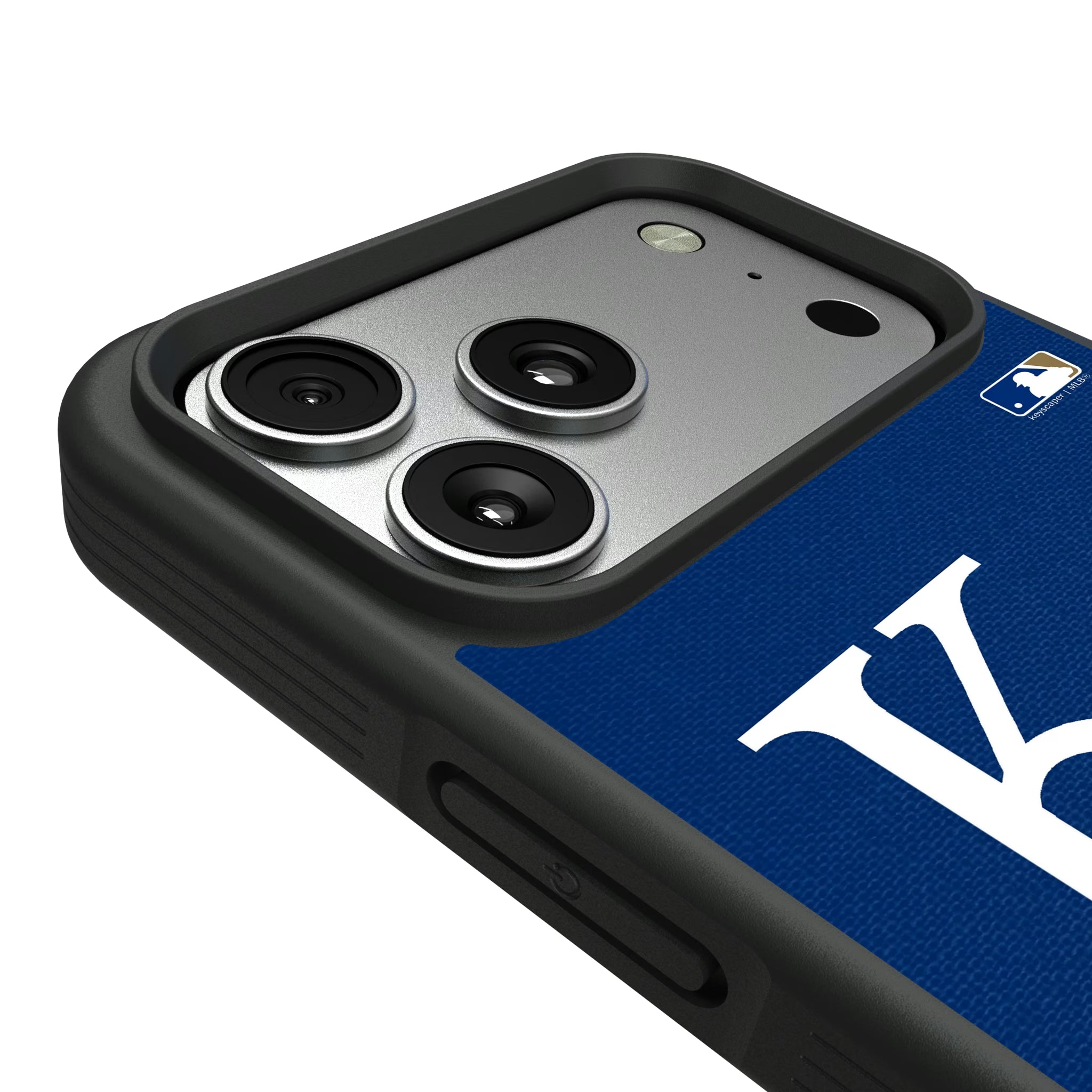 Kansas City Royals Personalized Stripe iPhone Bump Phone Case for Apple iPhone - Detail#Device_iPhone 17 Pro Max