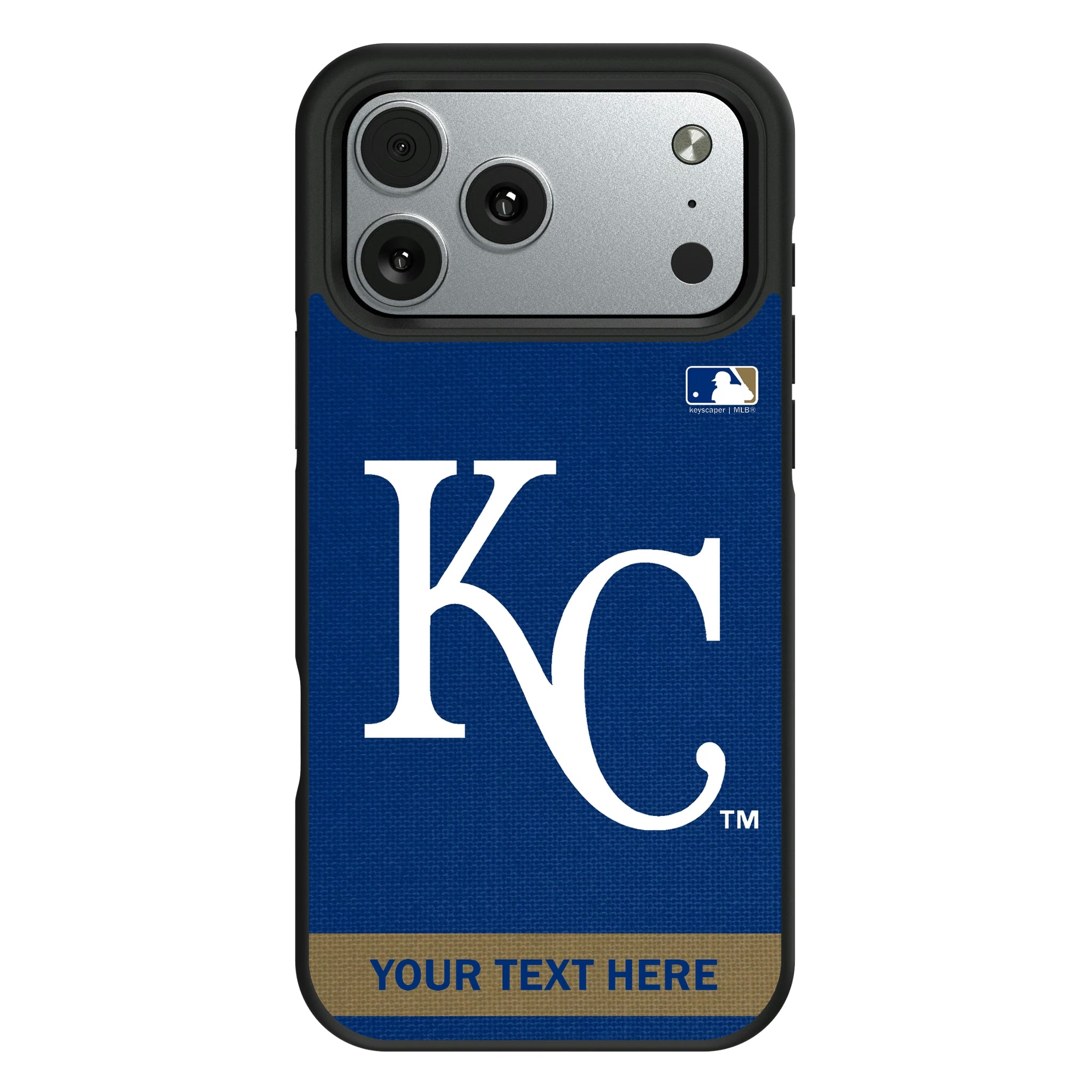 Kansas City Royals Personalized Stripe iPhone Bump Phone Case for Apple iPhone#Device_iPhone 17 Pro Max