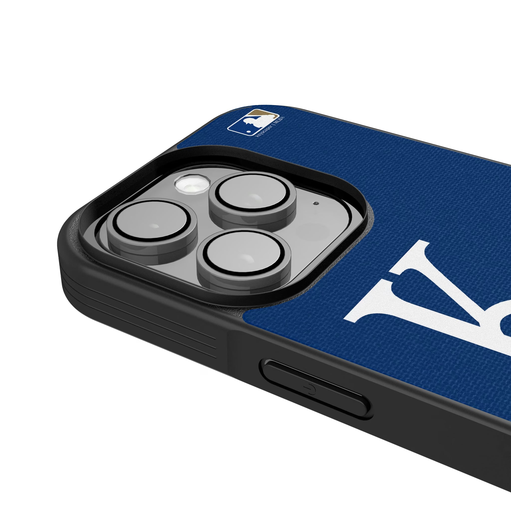 Kansas City Royals Personalized Stripe iPhone Bump Phone Case for Apple iPhone - Detail