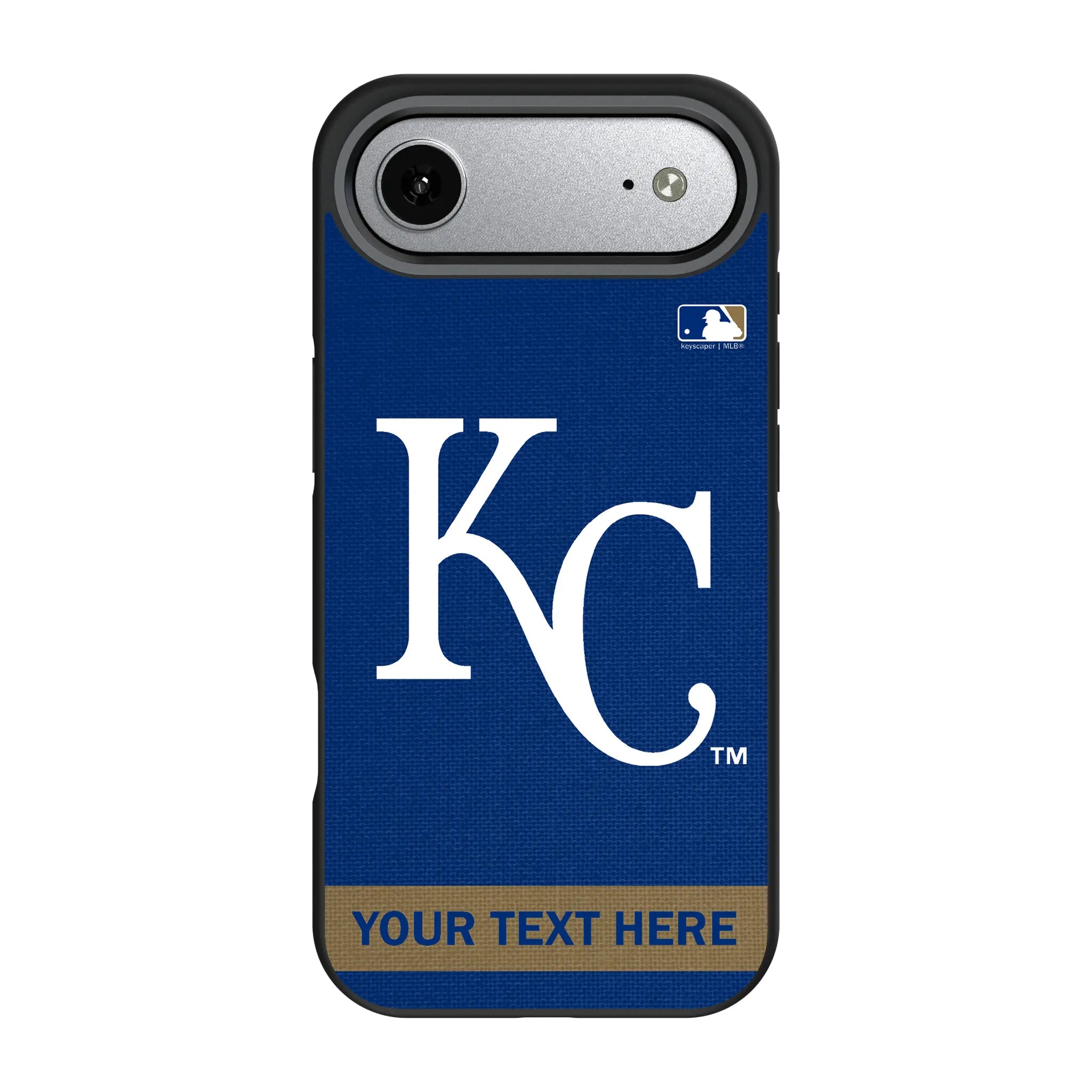 Kansas City Royals Personalized Stripe iPhone Bump Phone Case for Apple iPhone#Device_iPhone Air