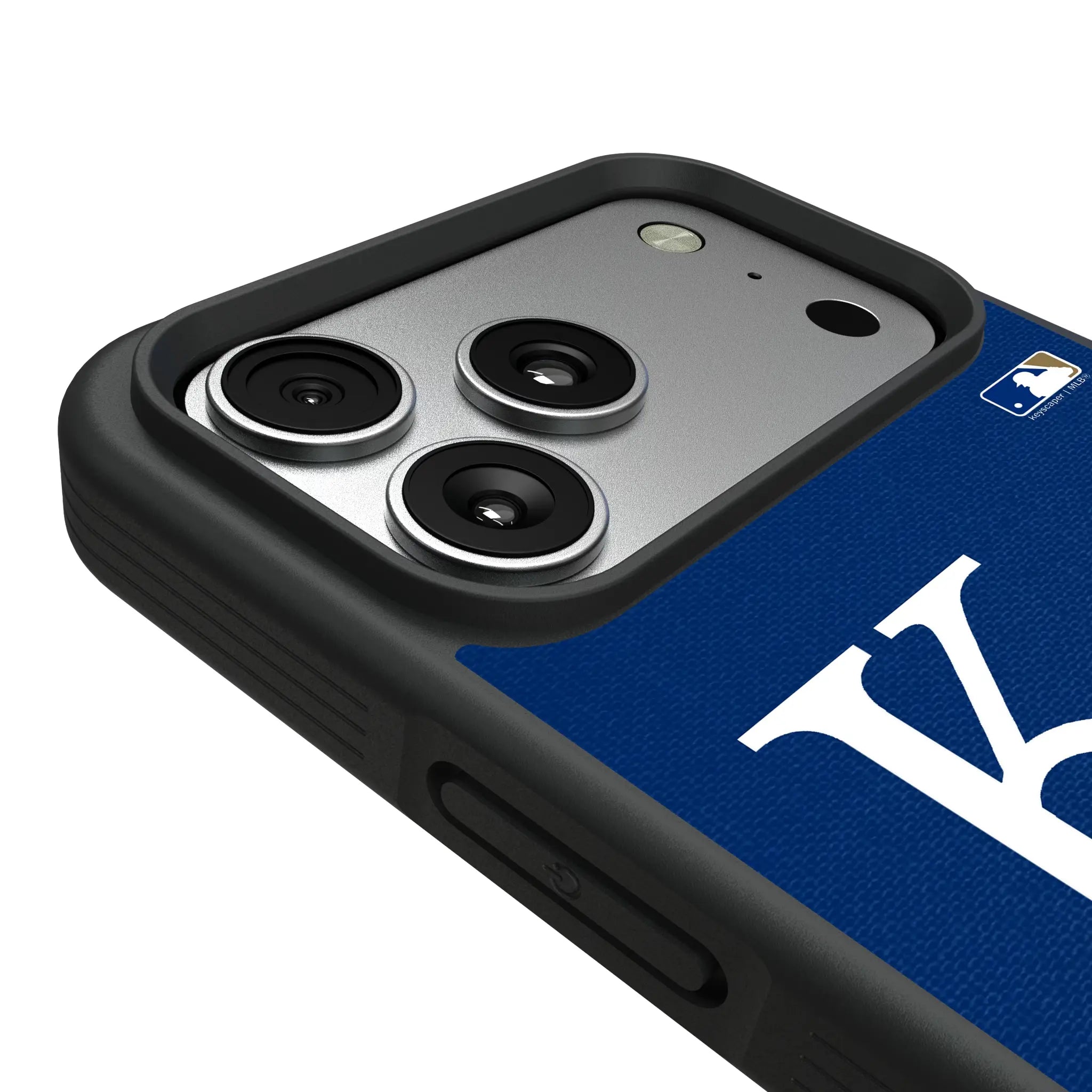 Kansas City Royals Personalized Stripe iPhone Bump Phone Case for Apple iPhone - Detail#Device_iPhone 17 Pro Max