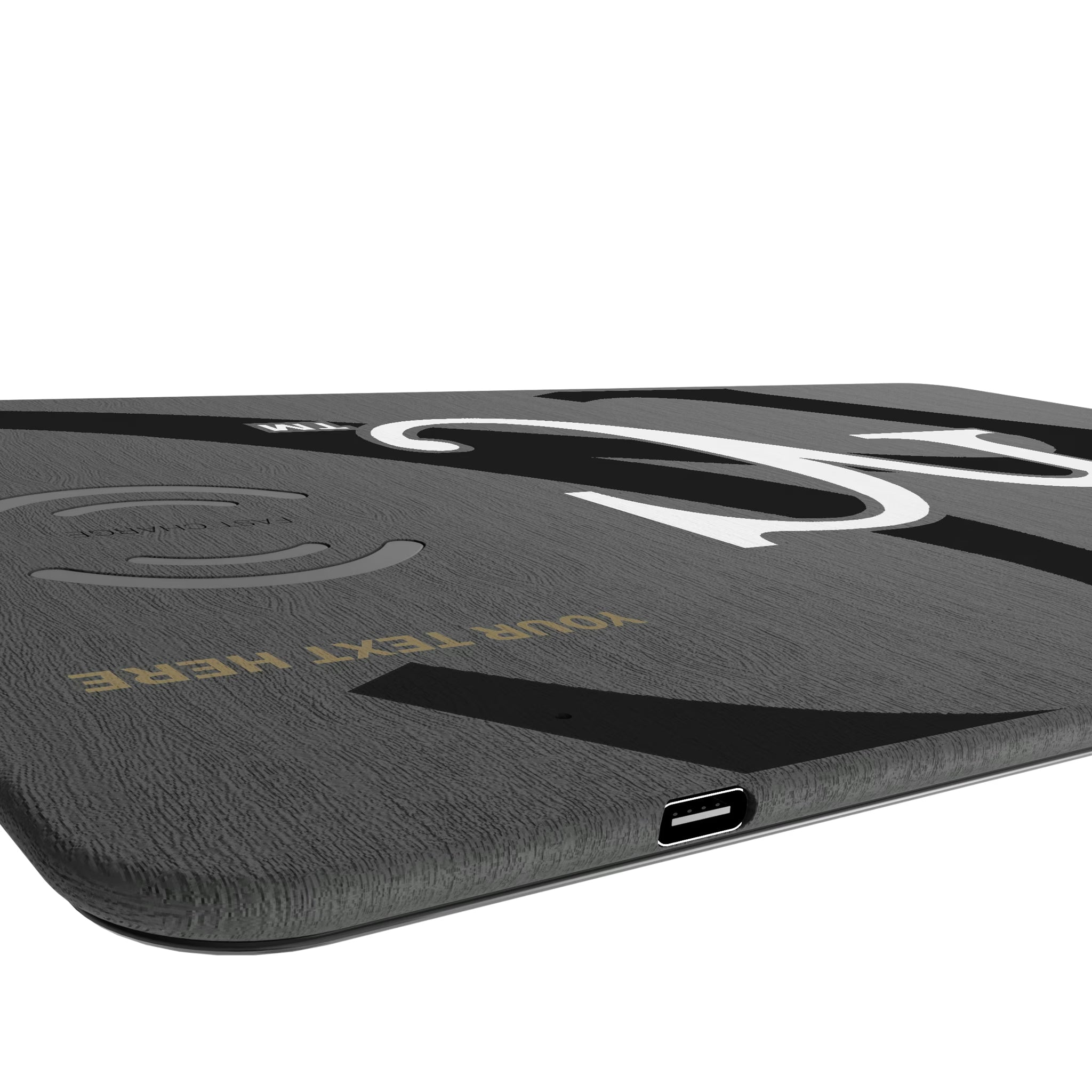 Kansas City Royals Personalized Tilt 15-Watt Wireless Charger and Mouse Pad