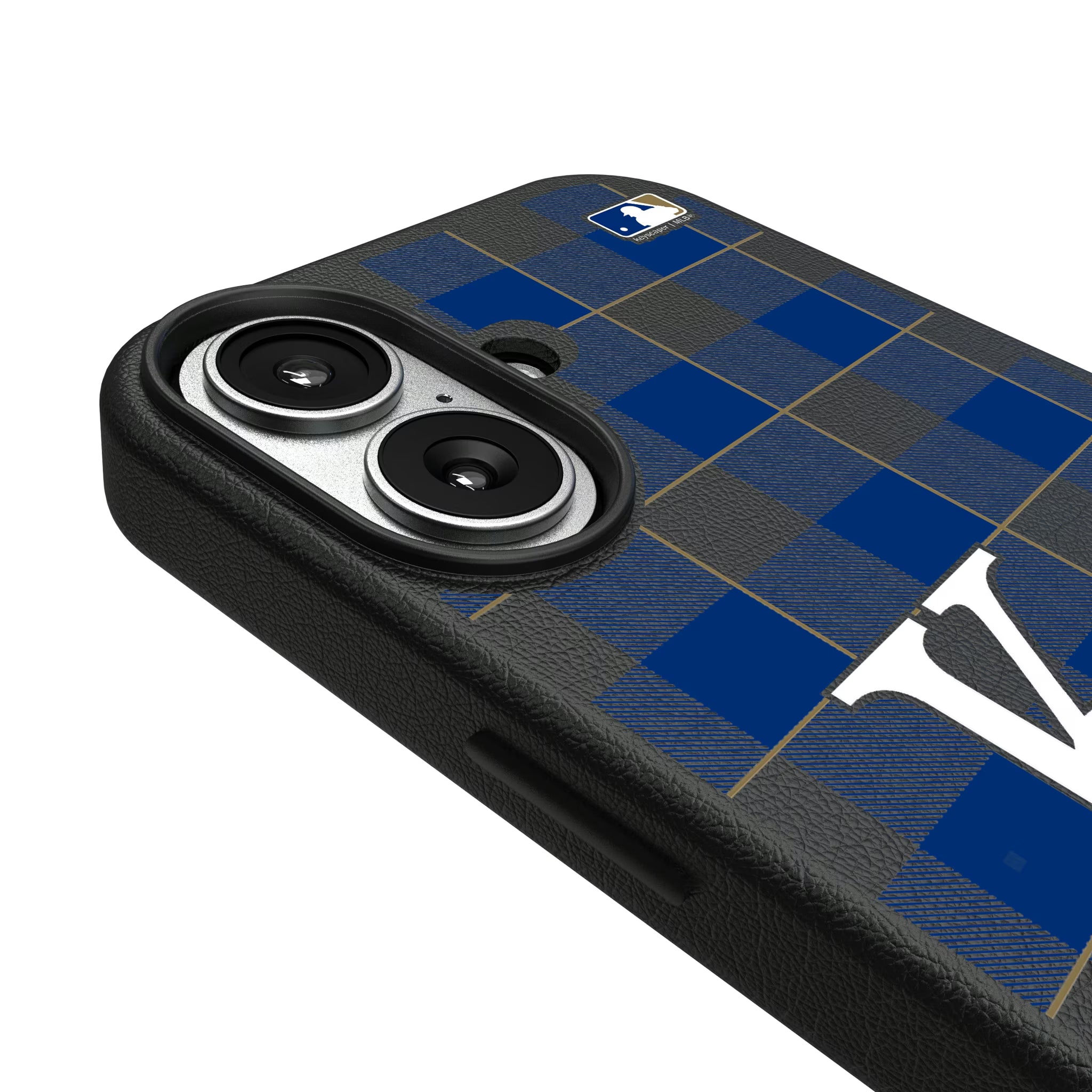 Kansas City Royals Plaid iPhone MagSafe Compatible Phone Case for Apple iPhone - Detail#Device_iPhone 17