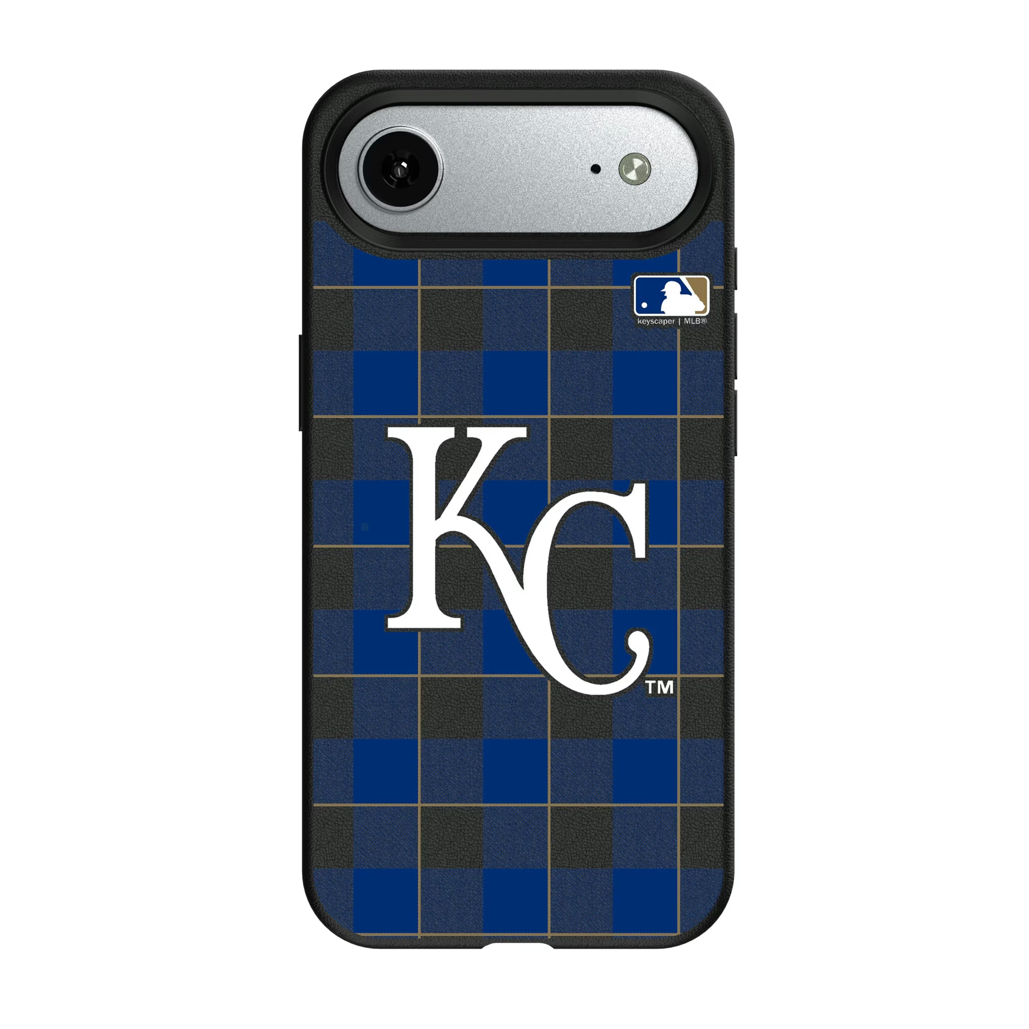 Kansas City Royals Plaid iPhone MagSafe Compatible Phone Case for Apple iPhone#Device_iPhone Air