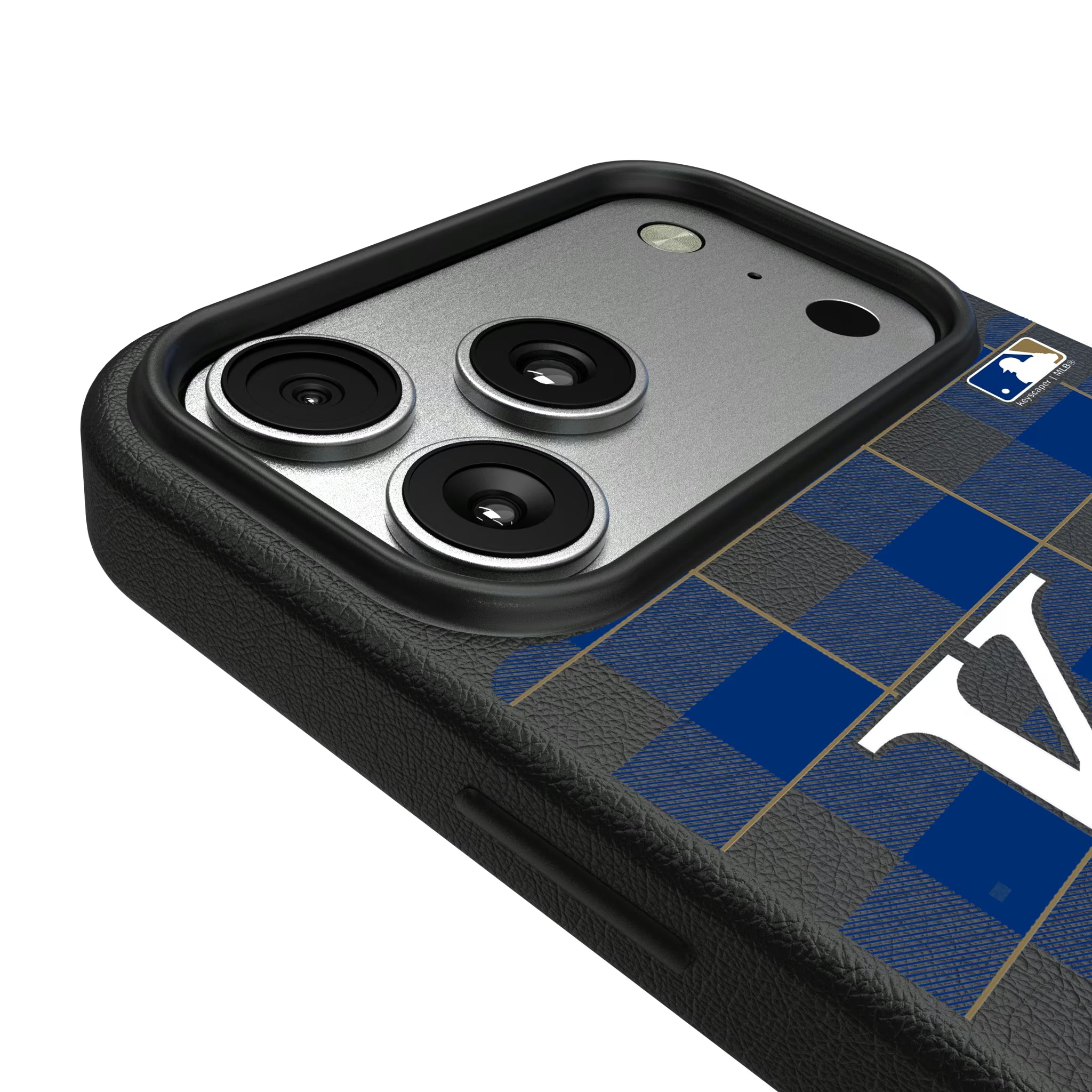 Kansas City Royals Plaid iPhone MagSafe Compatible Phone Case for Apple iPhone - Detail#Device_iPhone 17 Pro Max