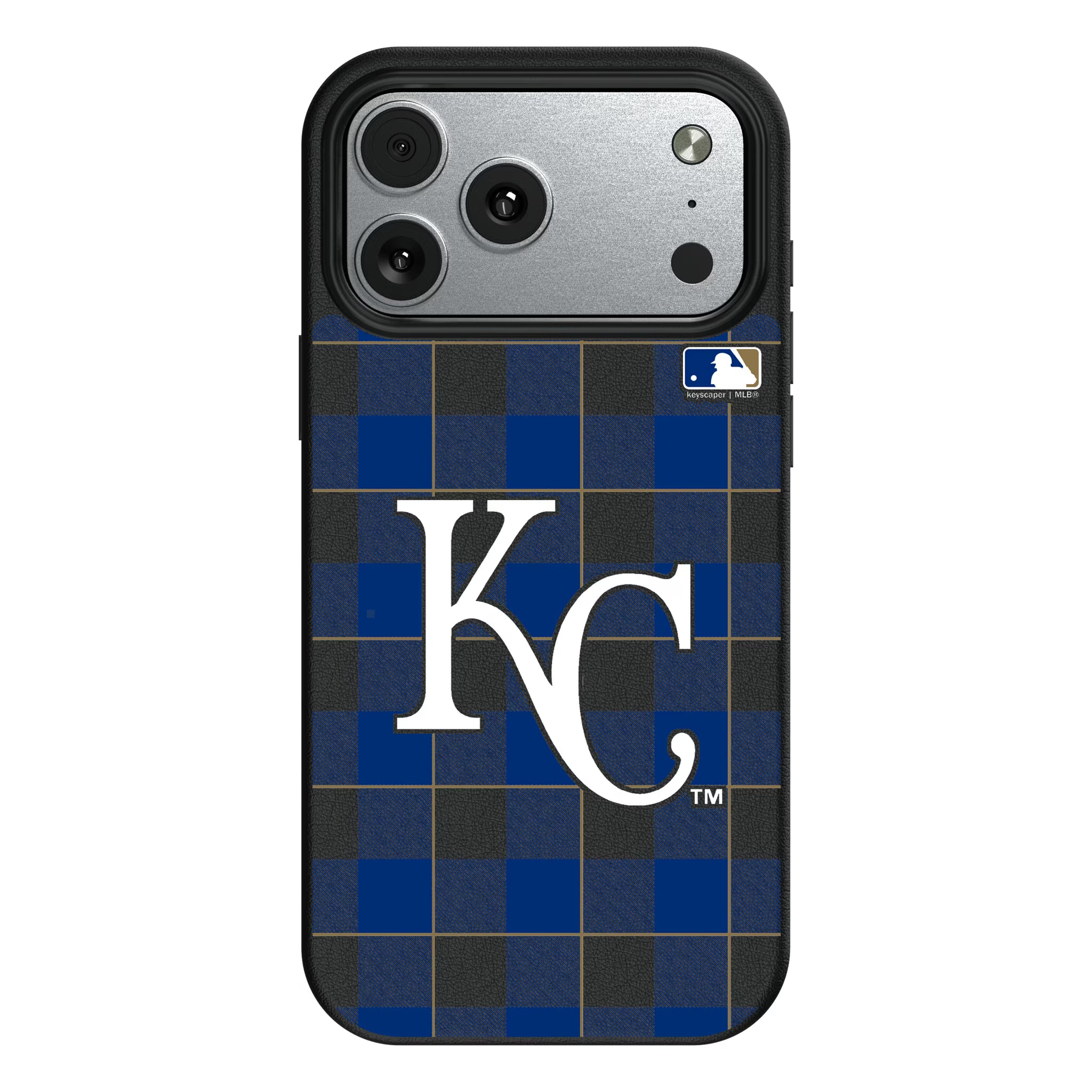 Kansas City Royals Plaid iPhone MagSafe Compatible Phone Case for Apple iPhone#Device_iPhone 17 Pro Max