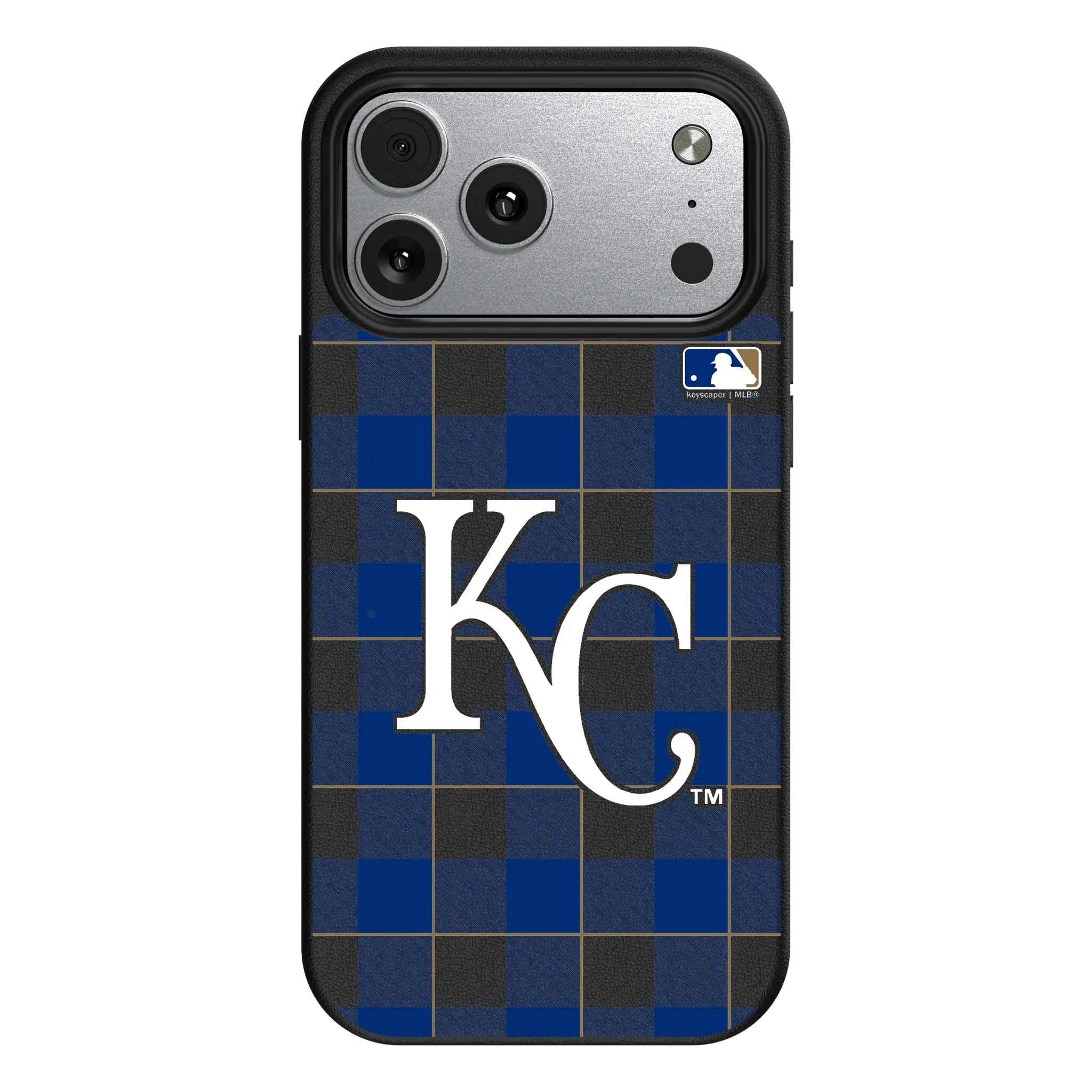 Kansas City Royals Plaid iPhone MagSafe Compatible Phone Case for Apple iPhone#Device_iPhone 17 Pro Max