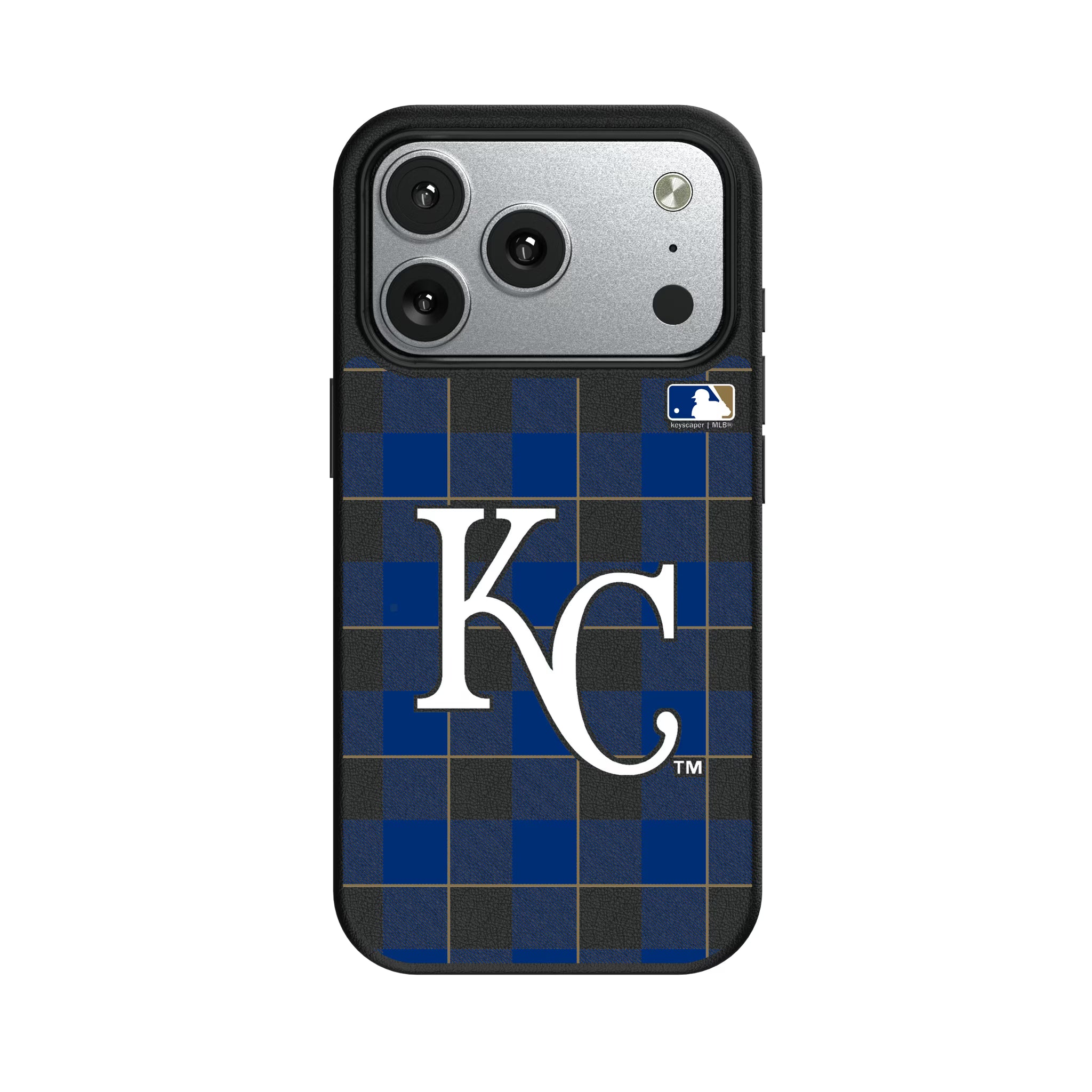 Kansas City Royals Plaid iPhone MagSafe Compatible Phone Case for Apple iPhone#Device_iPhone 17 Pro