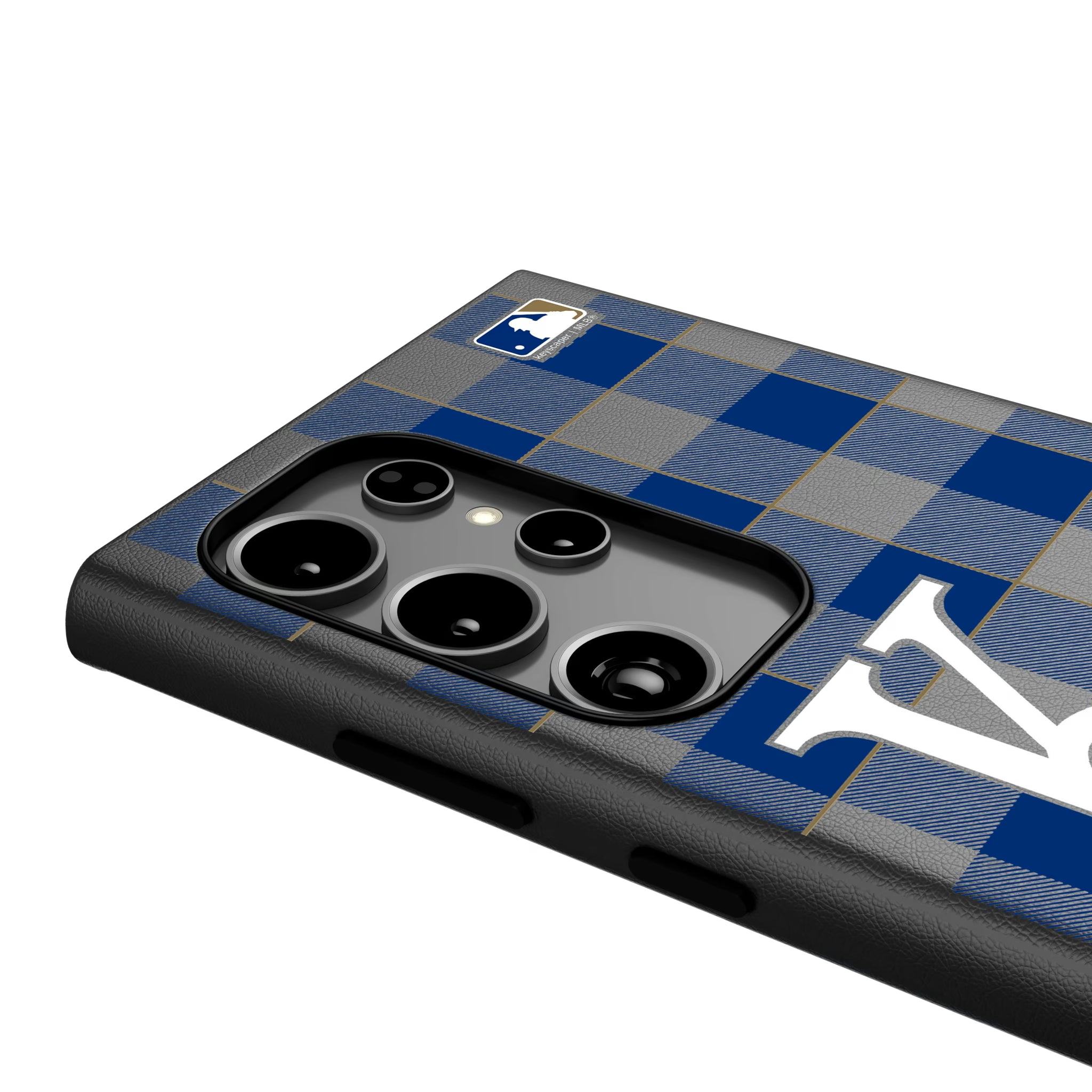 Kansas City Royals Plaid Galaxy MagSafe Compatible Phone Case for Samsung Galaxy - Detail