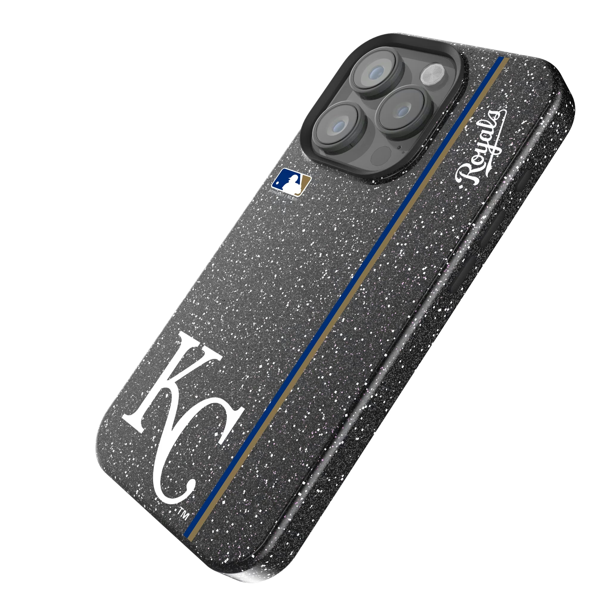 Kansas City Royals Sidebar iPhone Bling Phone Case for Apple iPhone - Isometric View