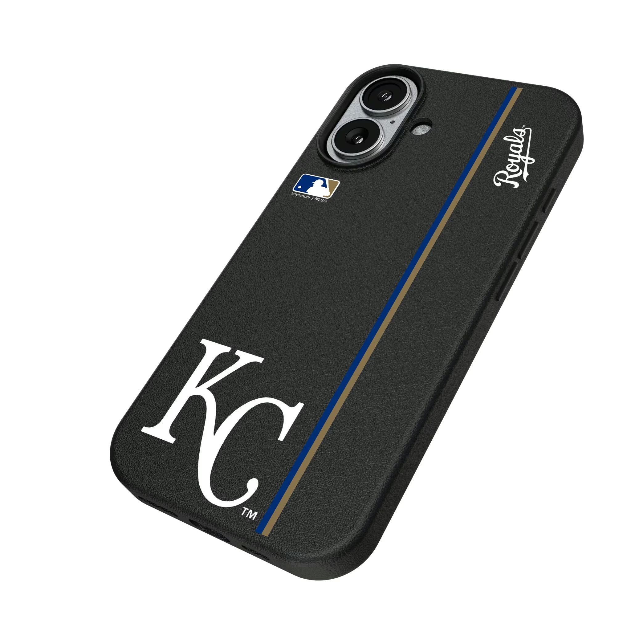 Kansas City Royals Sidebar iPhone MagSafe Compatible Phone Case for Apple iPhone - Isometric View#Device_iPhone 17