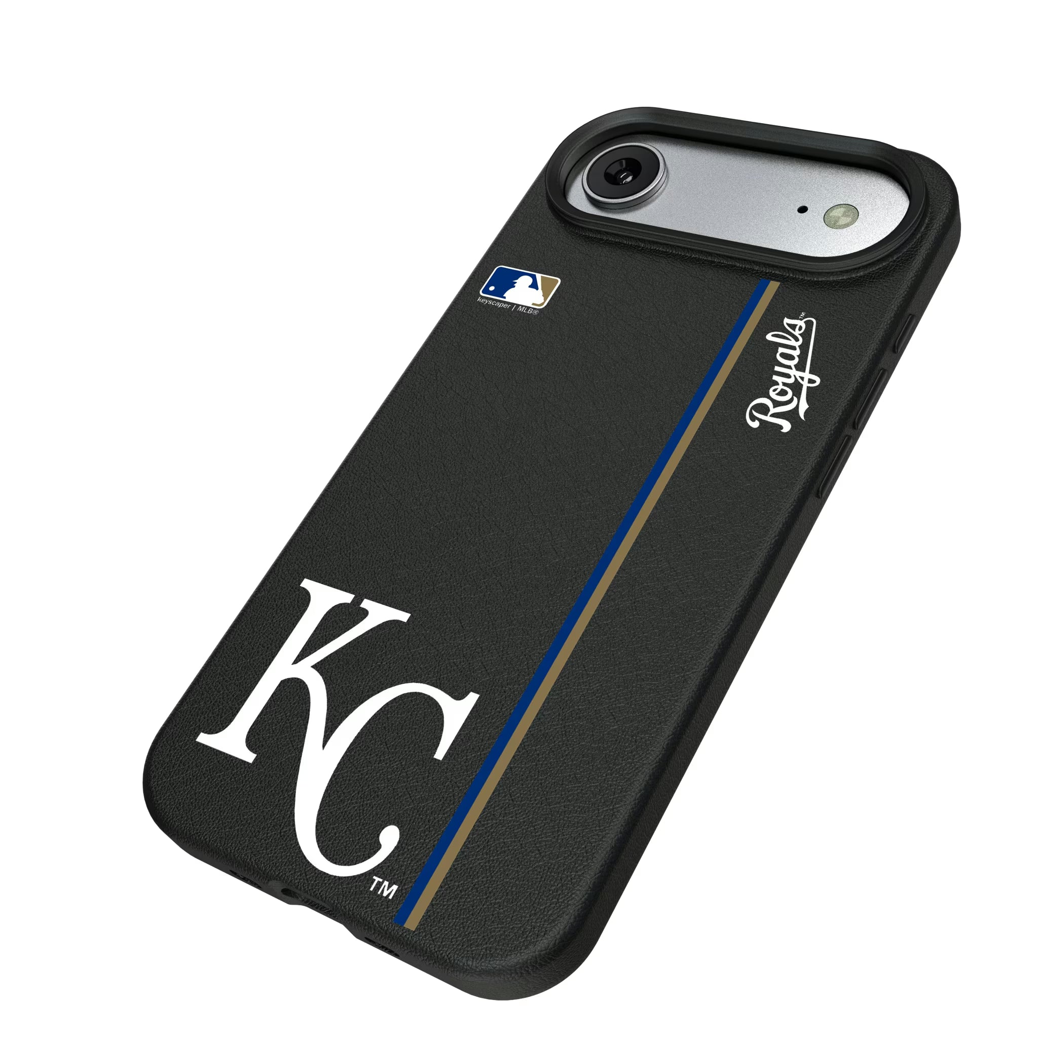 Kansas City Royals Sidebar iPhone MagSafe Compatible Phone Case for Apple iPhone - Isometric View#Device_iPhone Air