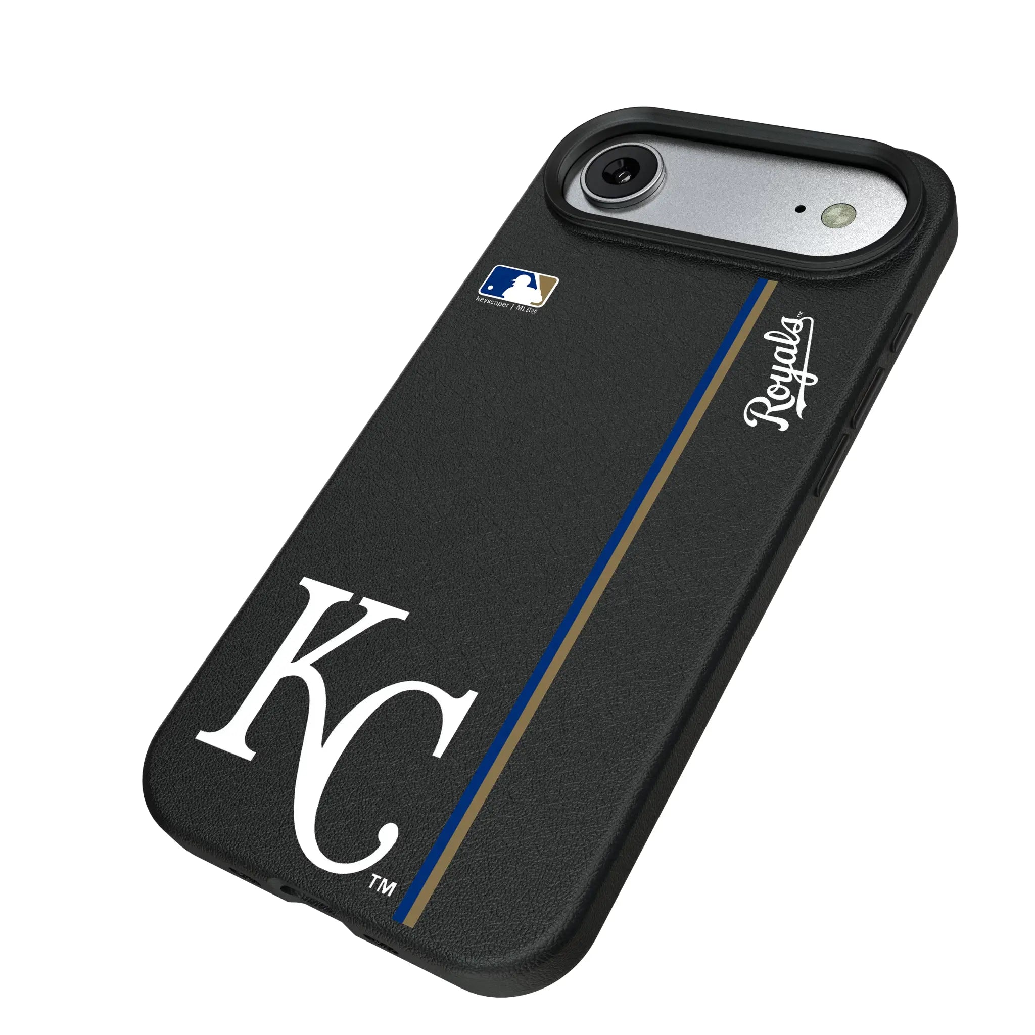 Kansas City Royals Sidebar iPhone MagSafe Compatible Phone Case for Apple iPhone - Isometric View#Device_iPhone Air