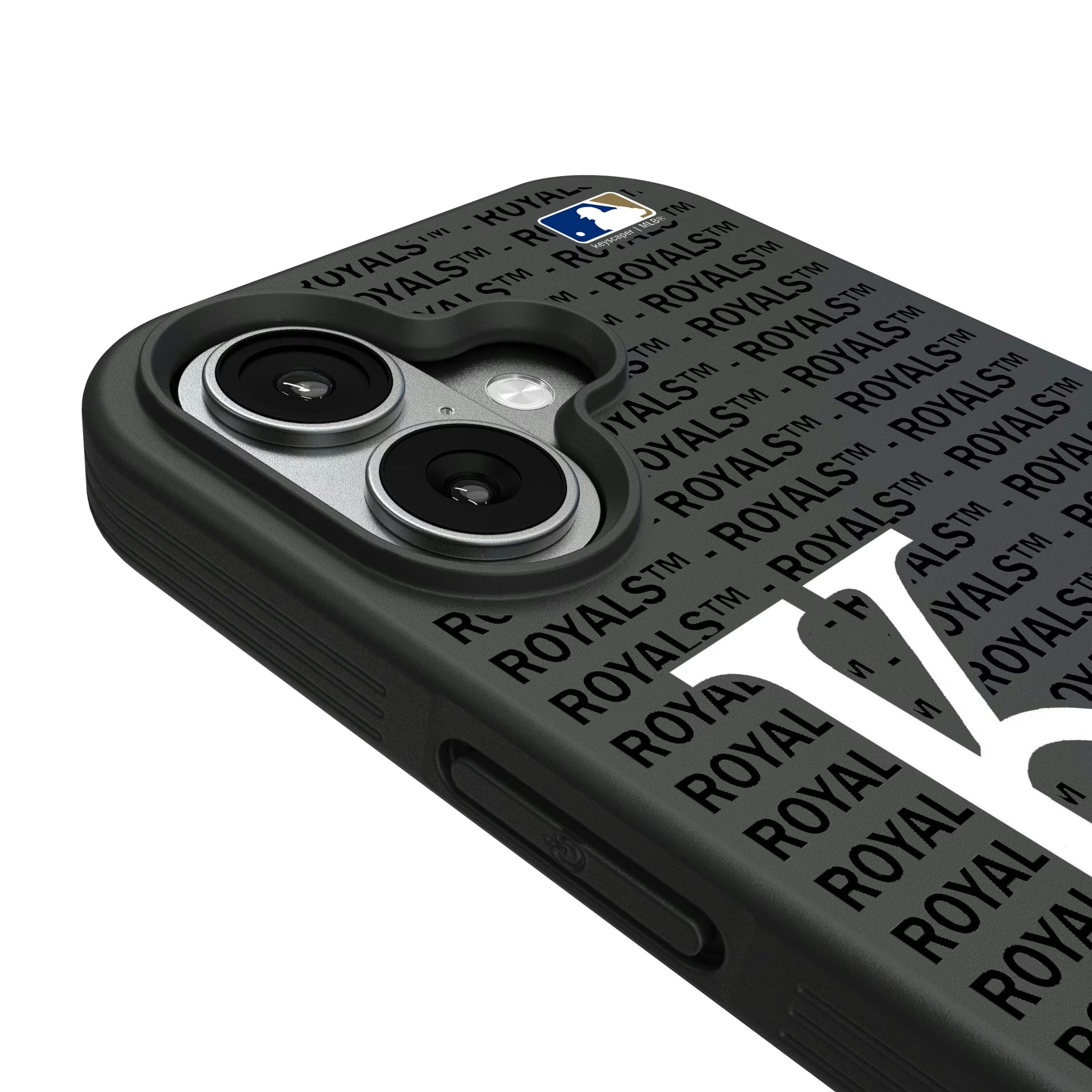 Kansas City Royals Text Backdrop iPhone Bump Phone Case for Apple iPhone - Detail#Device_iPhone 17