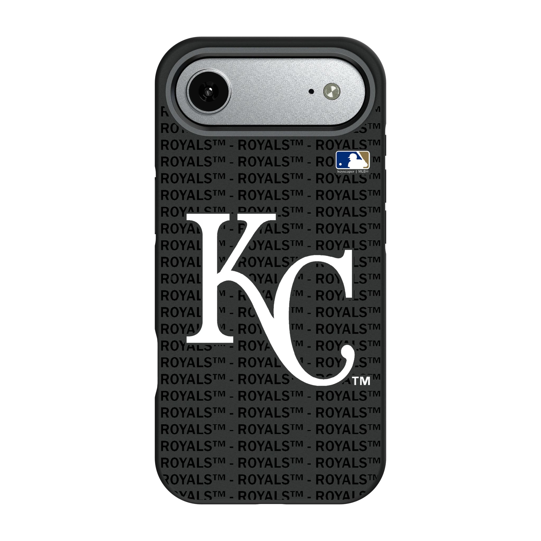 Kansas City Royals Text Backdrop iPhone Bump Phone Case for Apple iPhone#Device_iPhone Air