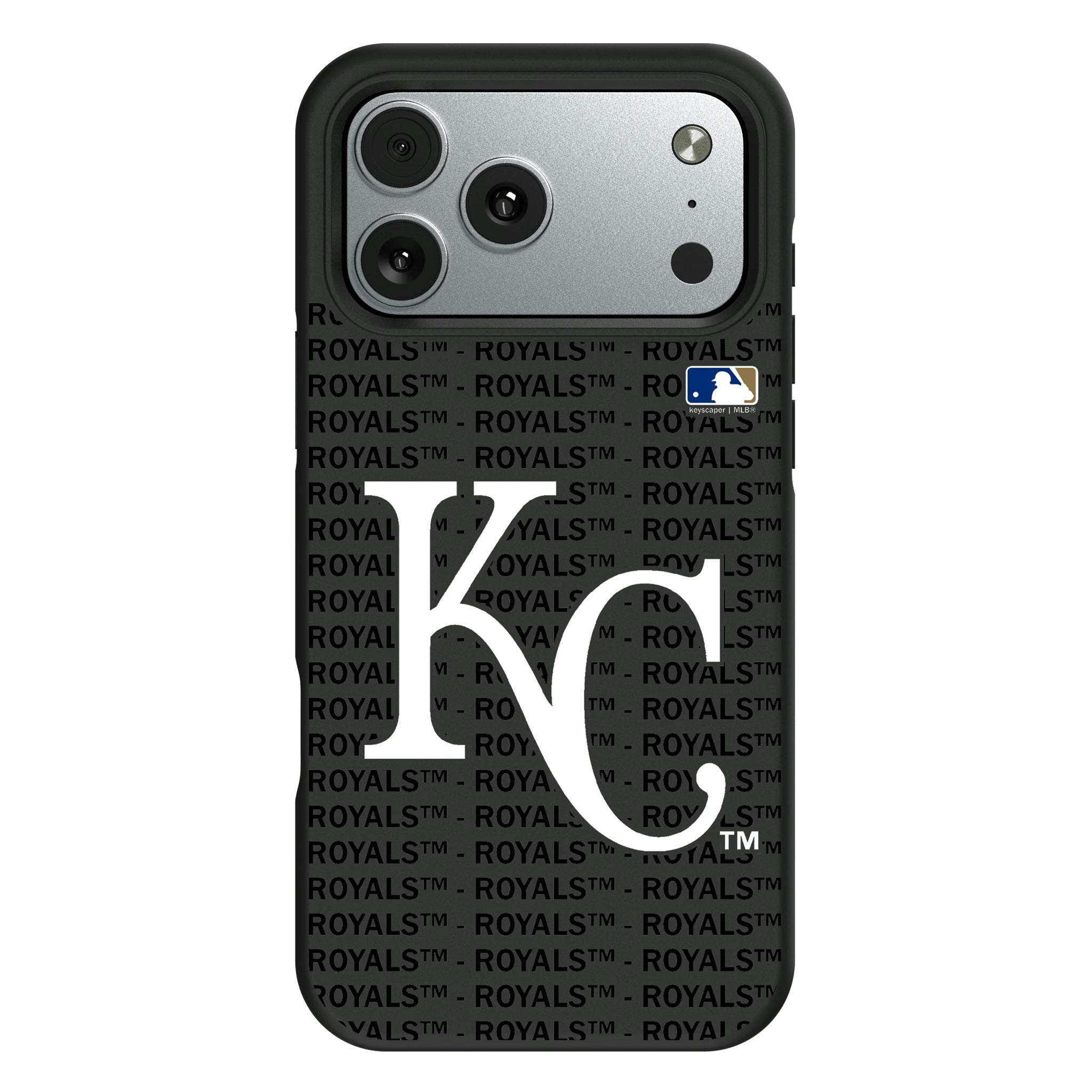 Kansas City Royals Text Backdrop iPhone Bump Phone Case for Apple iPhone#Device_iPhone 17 Pro Max