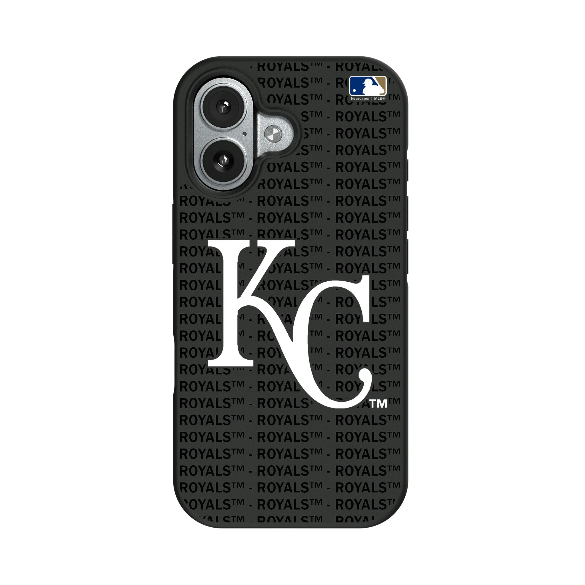 Kansas City Royals Text Backdrop iPhone Bump Phone Case for Apple iPhone#Device_iPhone 17