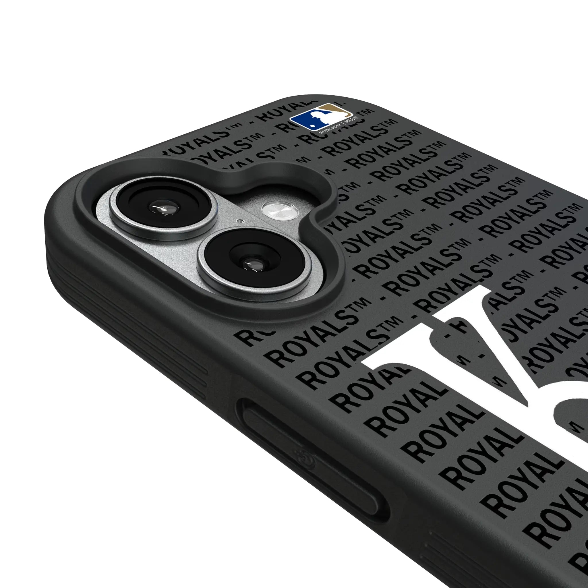 Kansas City Royals Text Backdrop iPhone Bump Phone Case for Apple iPhone - Detail#Device_iPhone 17
