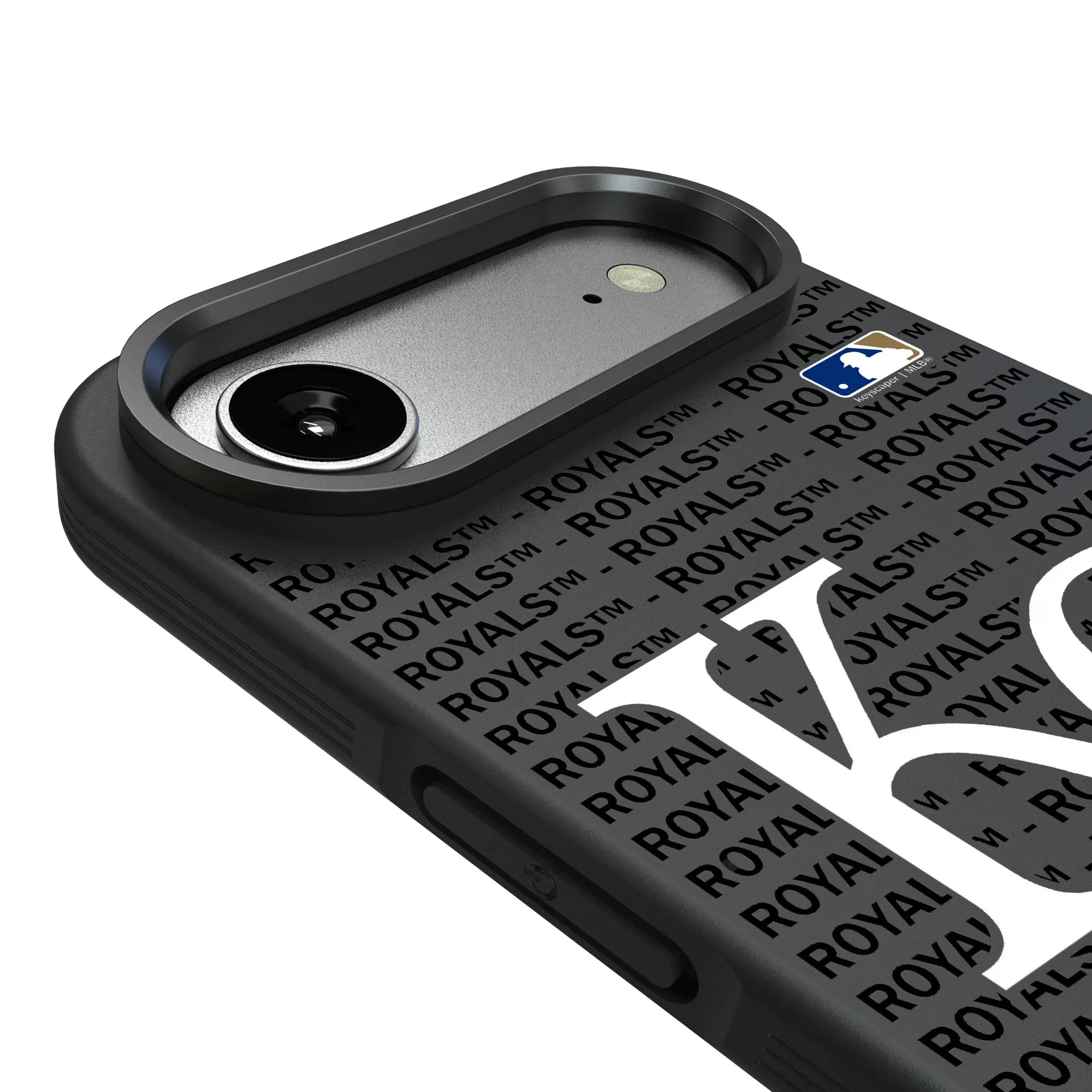 Kansas City Royals Text Backdrop iPhone Bump Phone Case for Apple iPhone - Detail#Device_iPhone Air