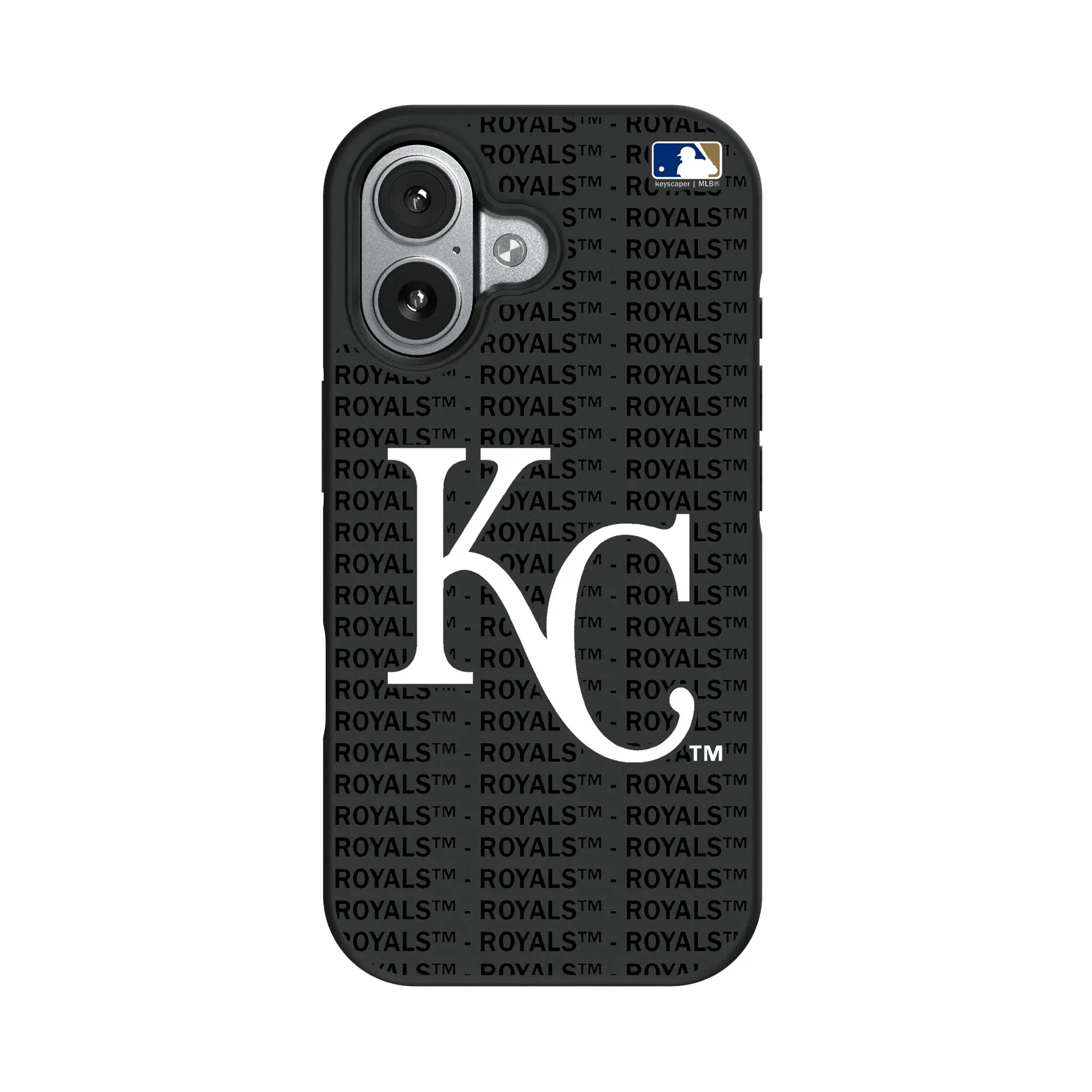 Kansas City Royals Text Backdrop iPhone Bump Phone Case for Apple iPhone#Device_iPhone 17