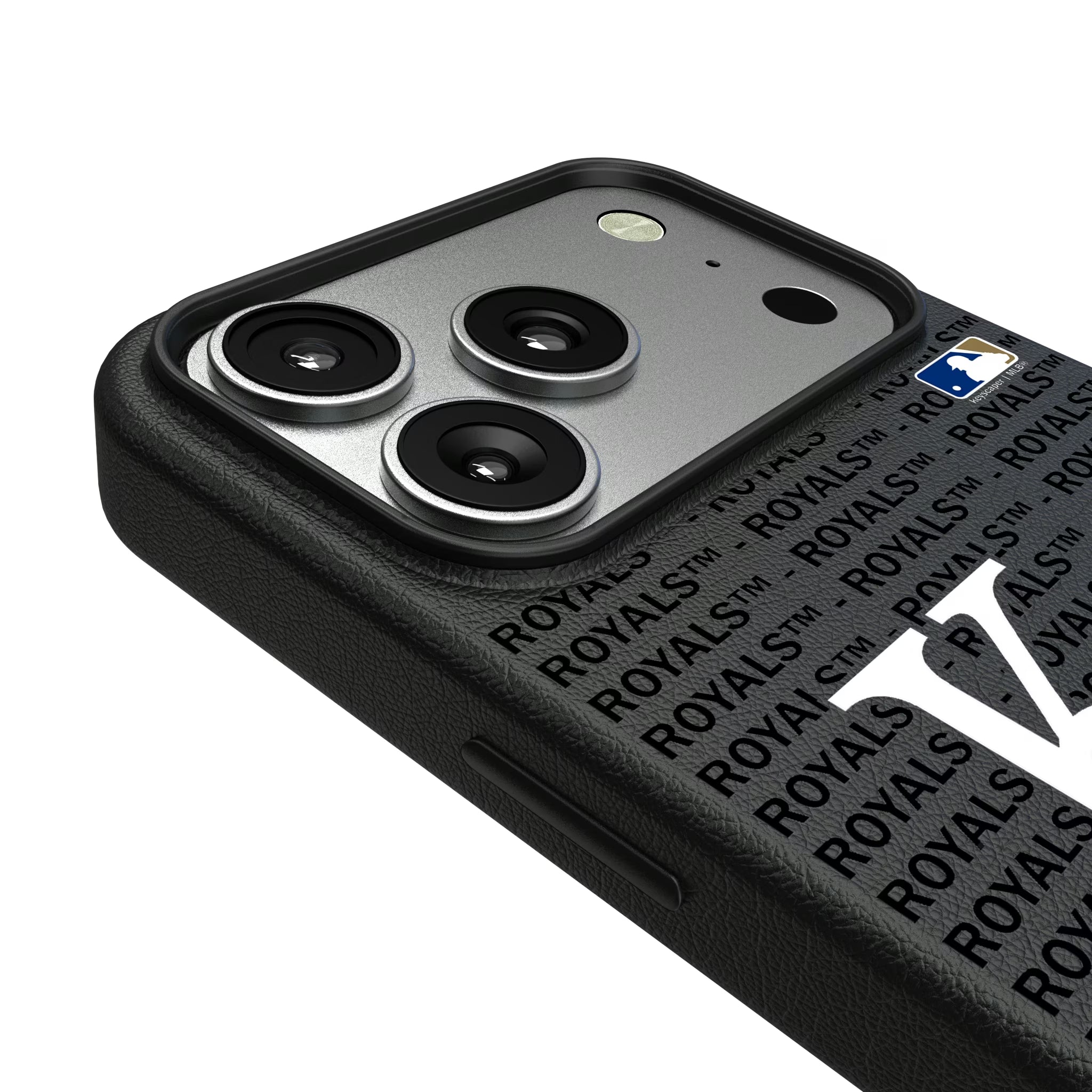 Kansas City Royals Text Backdrop iPhone MagSafe Compatible Phone Case for Apple iPhone - Detail#Device_iPhone 17 Pro