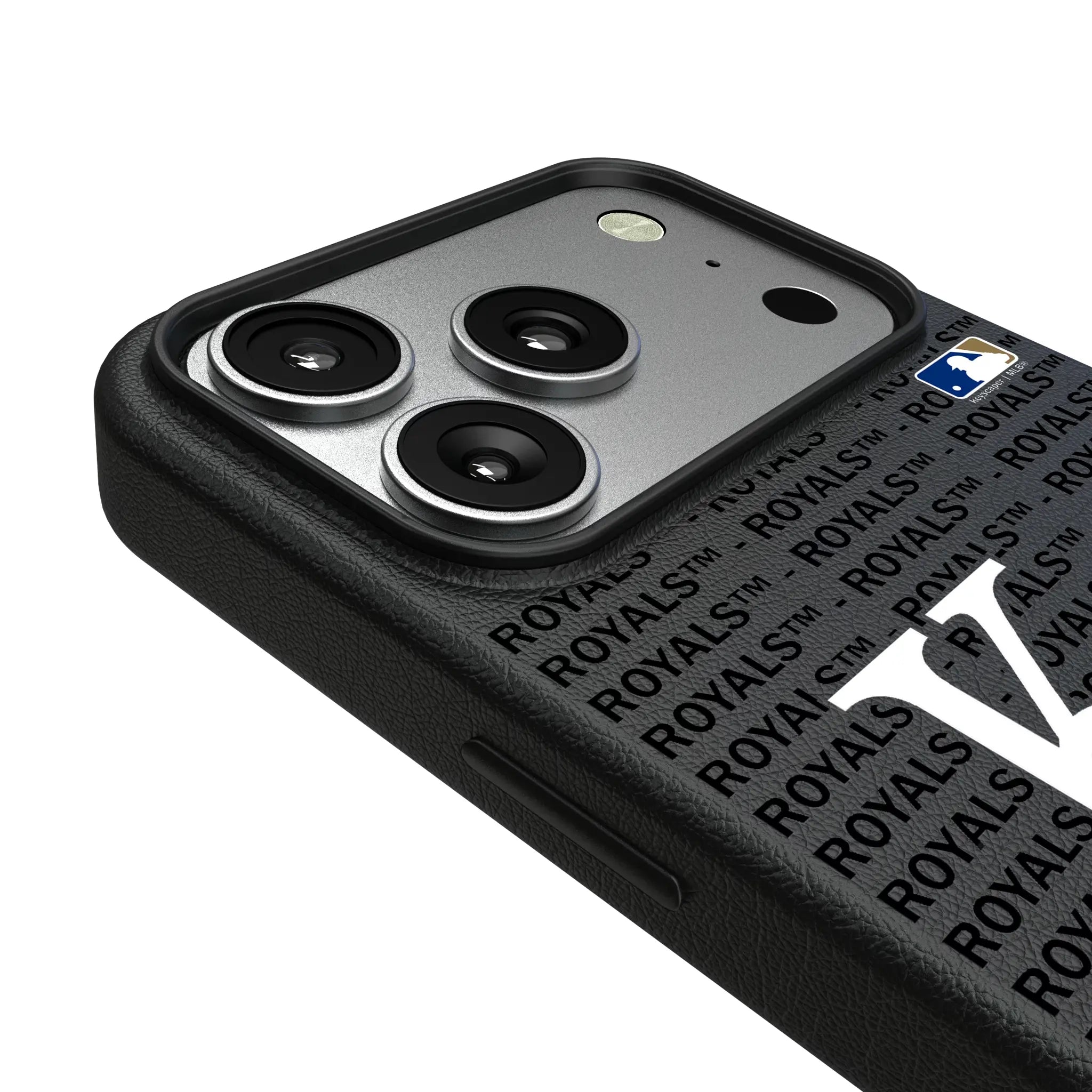 Kansas City Royals Text Backdrop iPhone MagSafe Compatible Phone Case for Apple iPhone - Detail#Device_iPhone 17 Pro