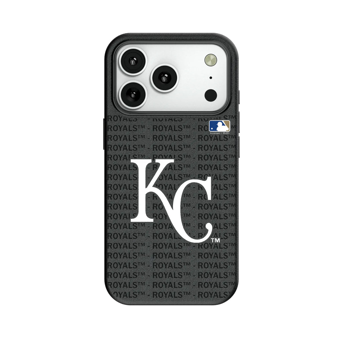 Kansas City Royals Text Backdrop MagSafe Compatible Phone Case for Apple iPhone