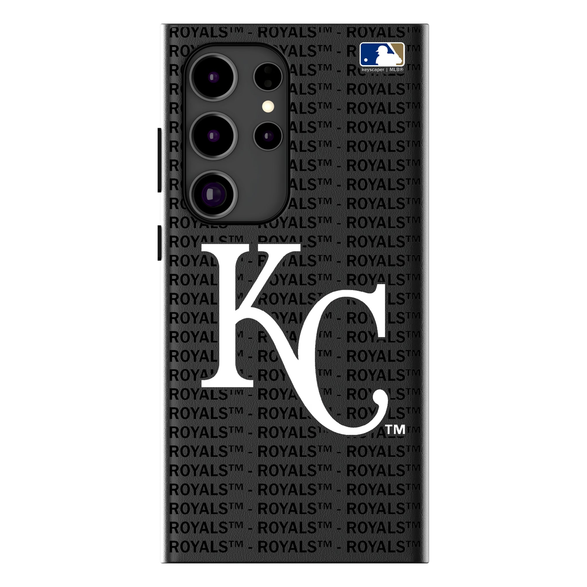 Kansas City Royals Text Backdrop Galaxy MagSafe Compatible Phone Case for Samsung Galaxy