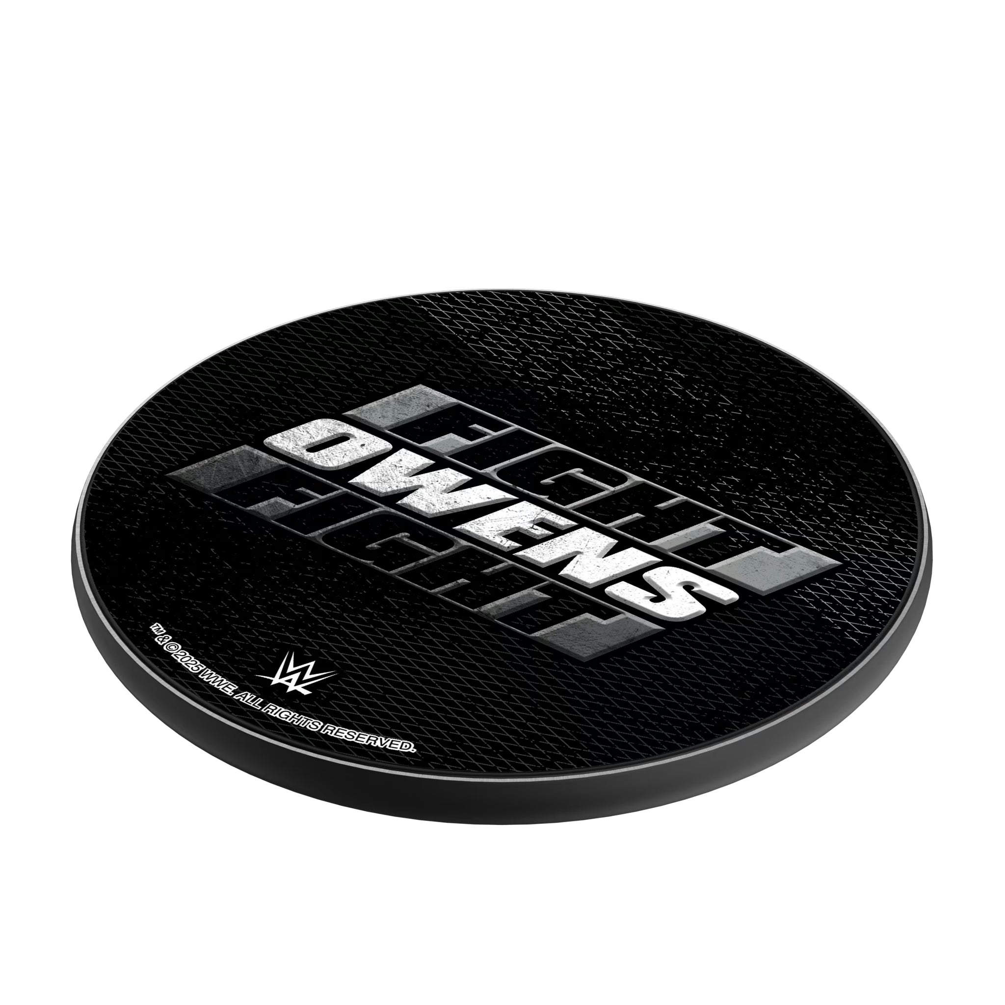 Kevin Owens Steel 15-Watt Wireless Charger - Isometric View