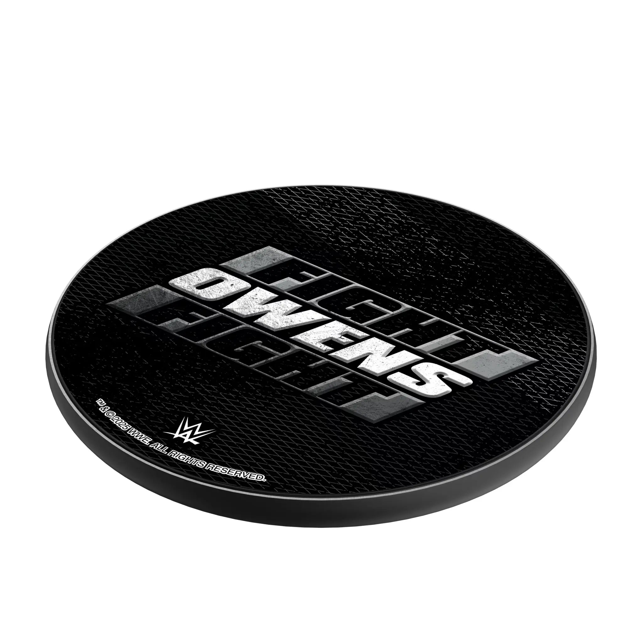 Kevin Owens Steel 15-Watt Wireless Charger - Isometric View