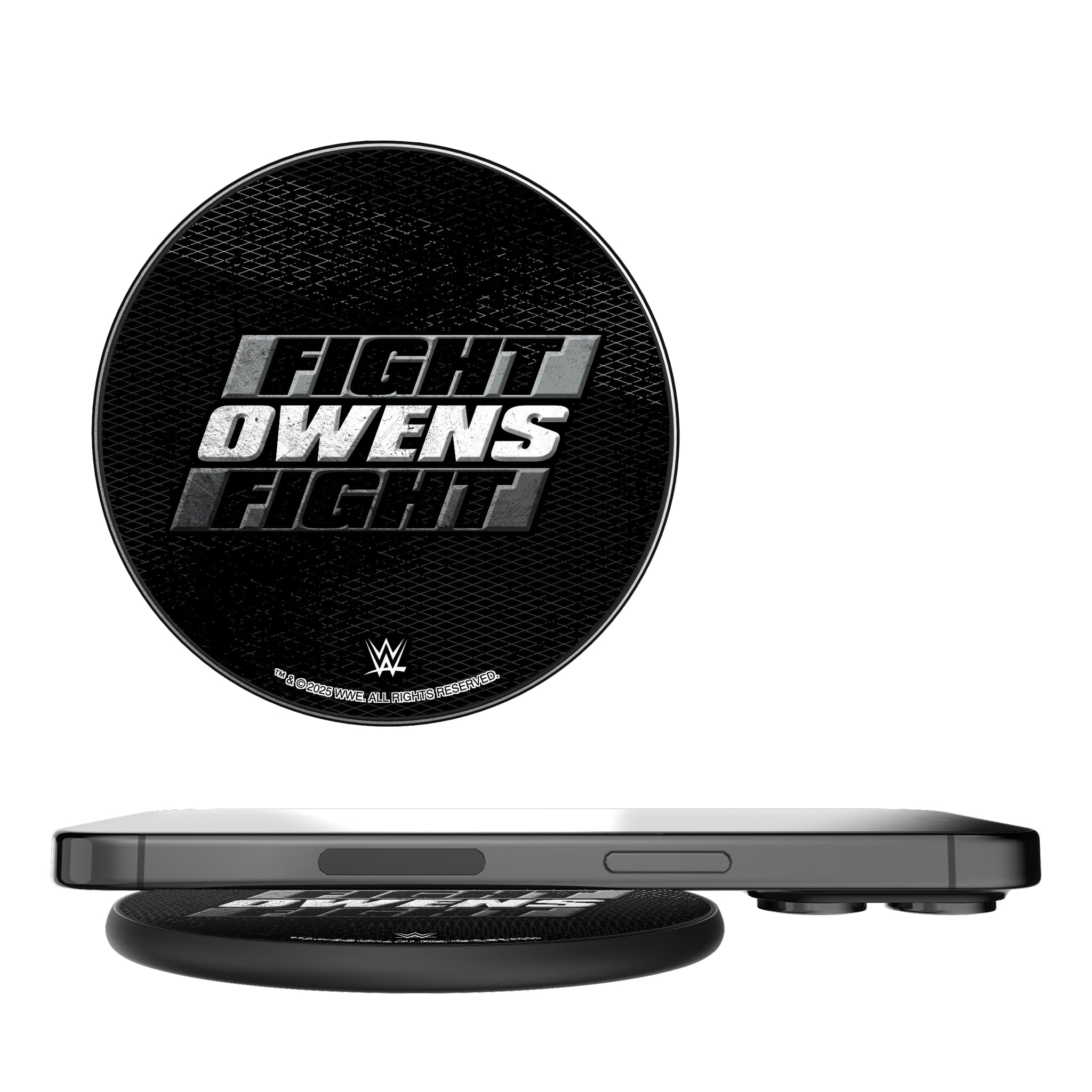 Kevin Owens Steel 15-Watt Wireless Charger