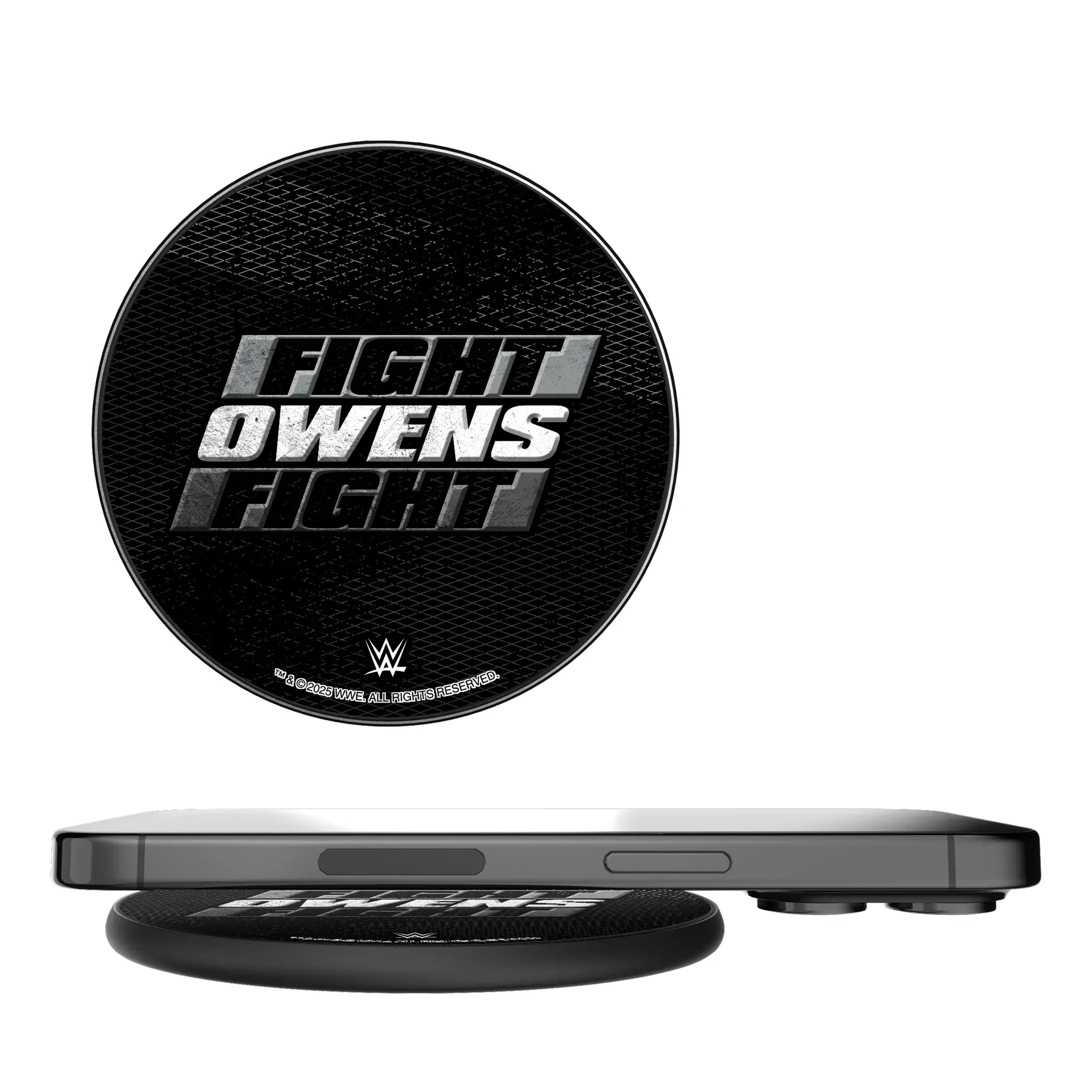 Kevin Owens Steel 15-Watt Wireless Charger