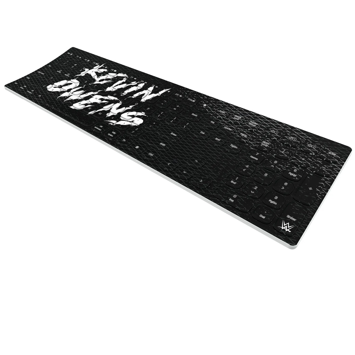 Kevin Owens Steel KKB605 Curved Wireless Keyboard - Isometric View