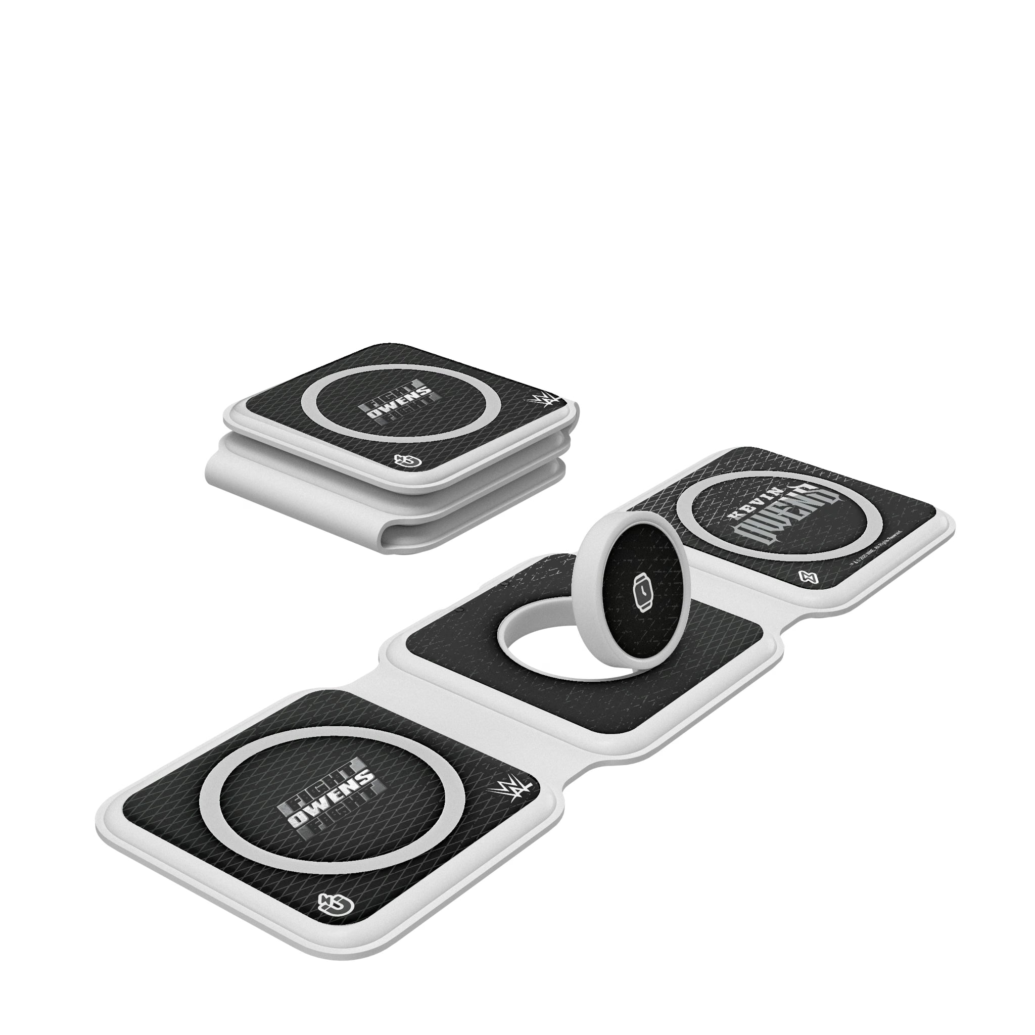 Kevin Owens Steel Foldable 3 in 1 Charger