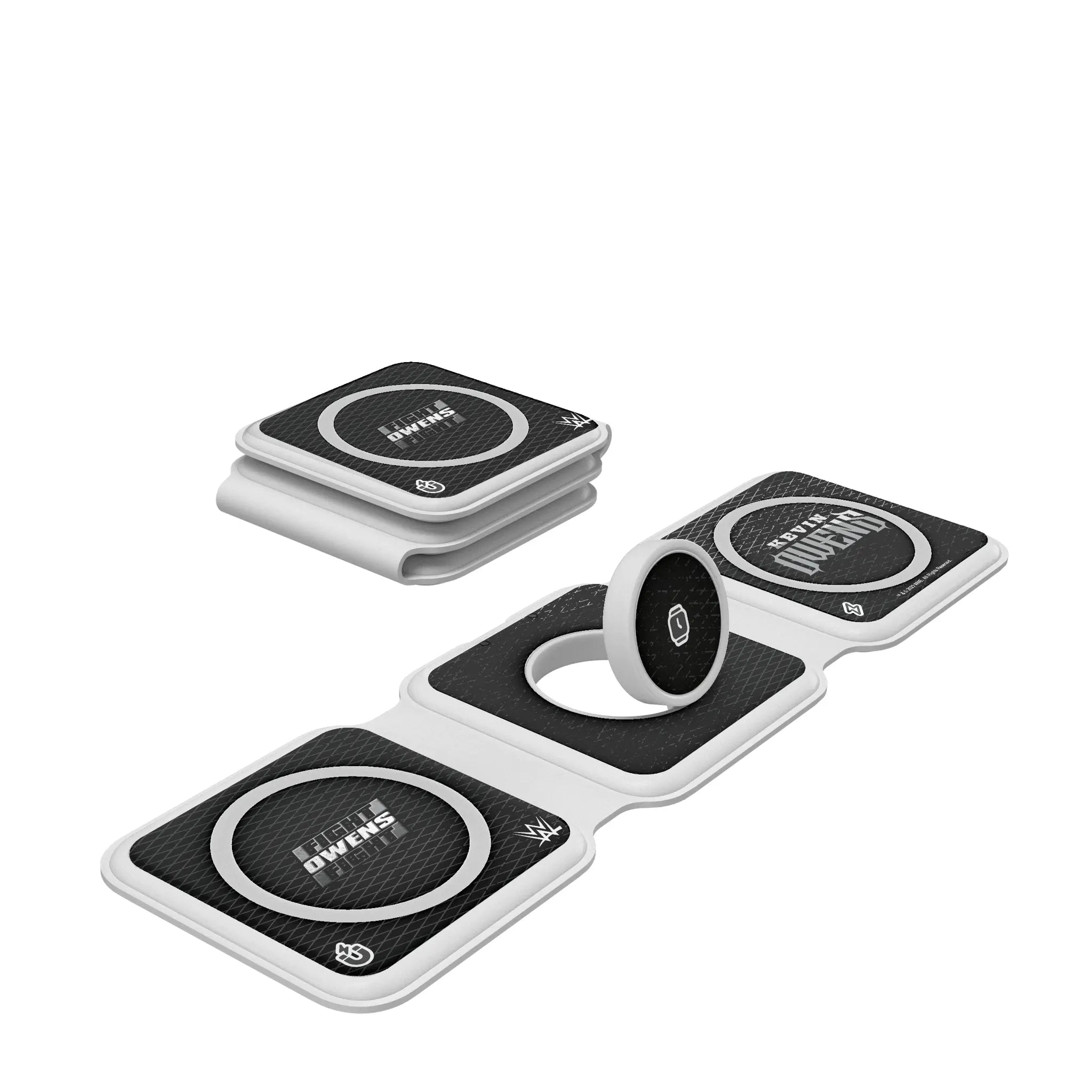 Kevin Owens Steel Foldable 3 in 1 Charger