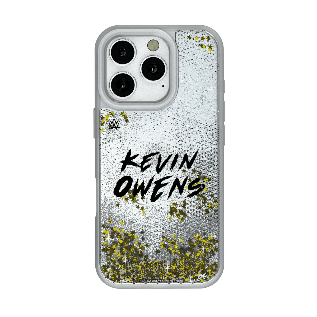 Kevin Owens Steel iPhone Glitter Phone Case for Apple iPhone#Device_iPhone 16 Pro
