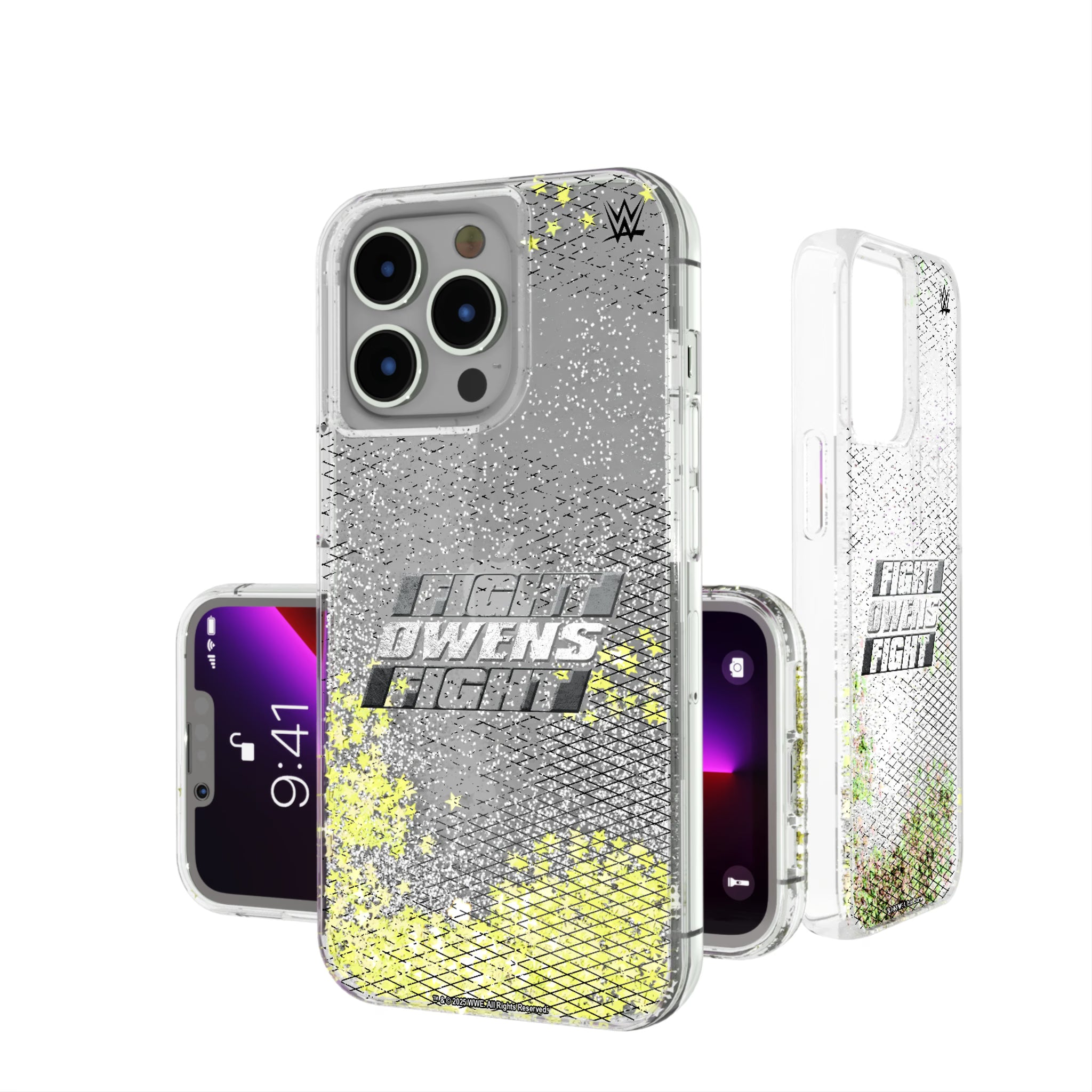 Kevin Owens Steel iPhone Glitter Phone Case for Apple iPhone