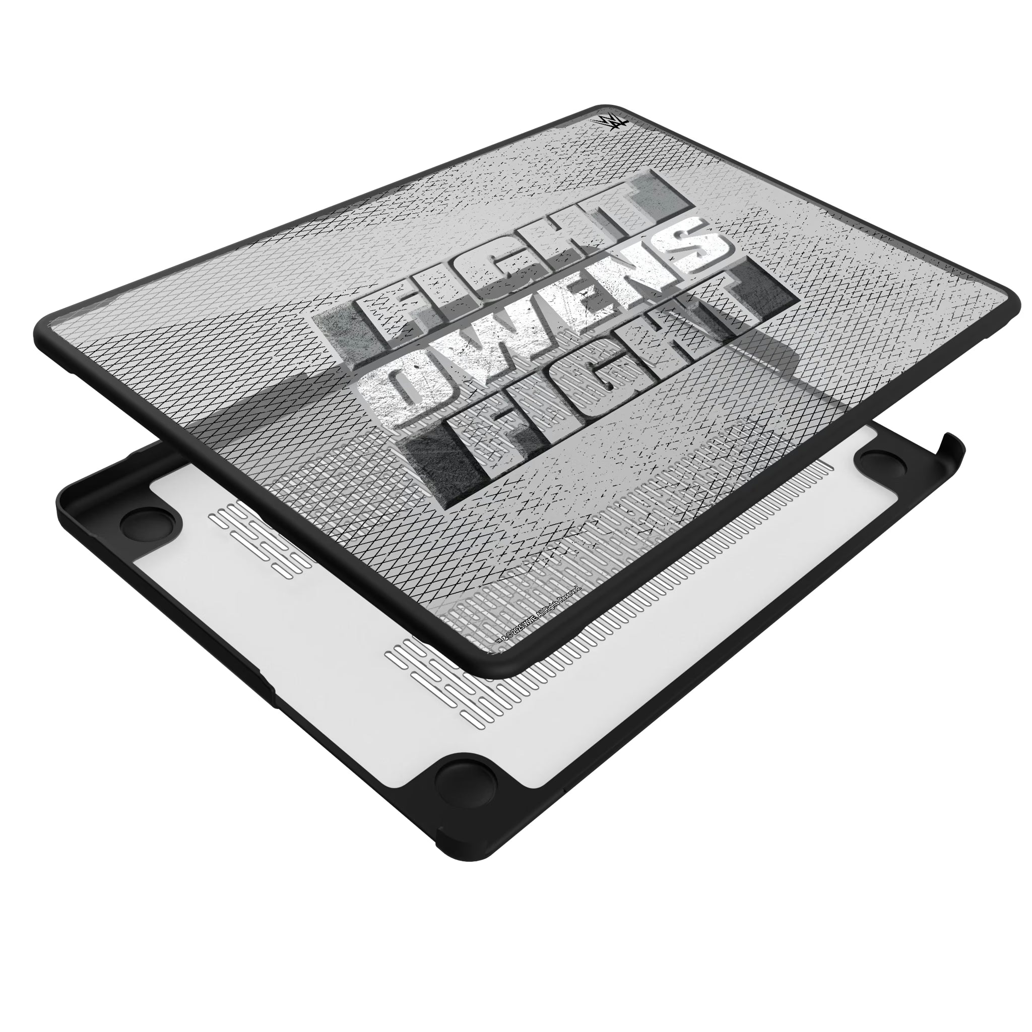 Kevin Owens Steel MacBook Laptop Case for Apple MacBook - Isometric View#Device_MacBook Pro (14-inch, 2021) / MacBook Pro (14-inch, 2023) / MacBook Pro (14-inch, 2024)