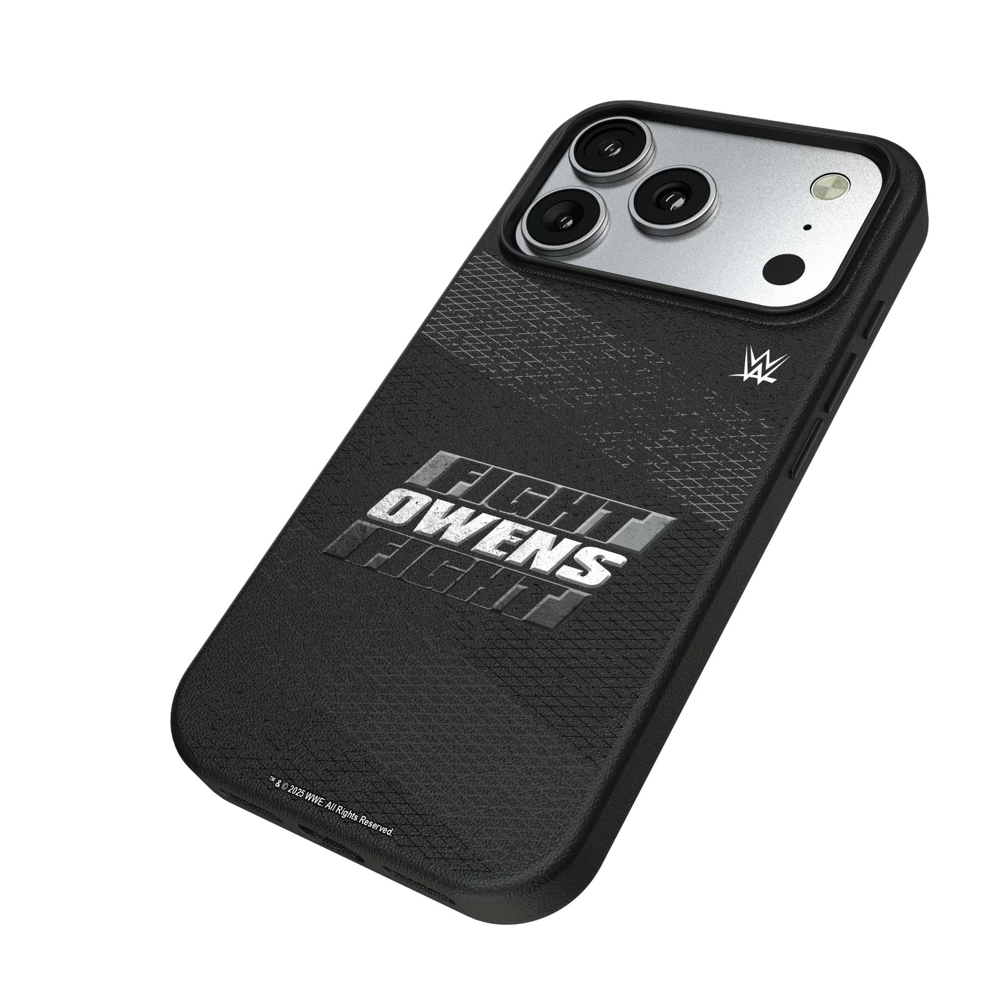Kevin Owens Steel iPhone MagSafe Compatible Phone Case for Apple iPhone - Isometric View#Device_iPhone 17 Pro