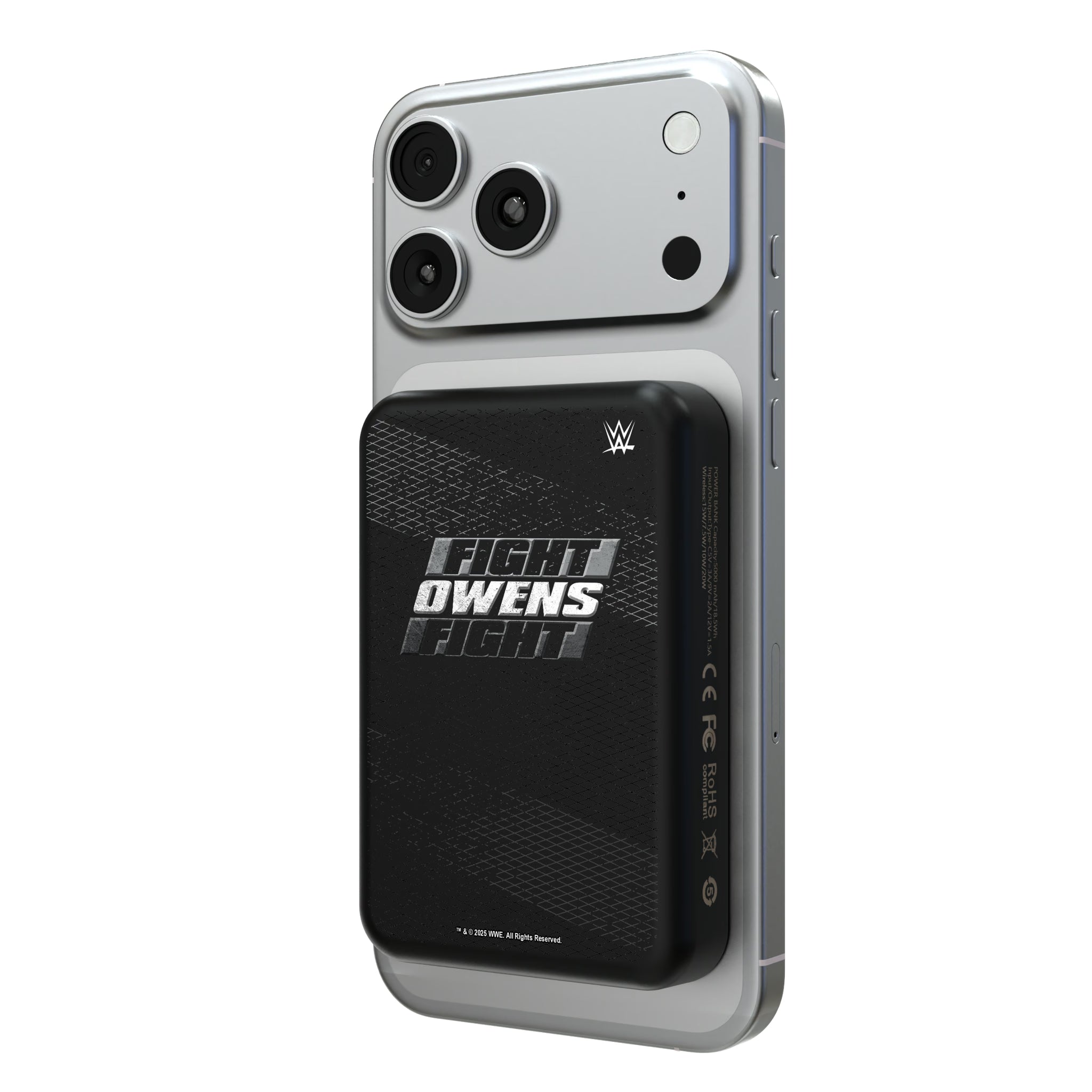 Kevin Owens Steel Wireless Mag Power Bank
