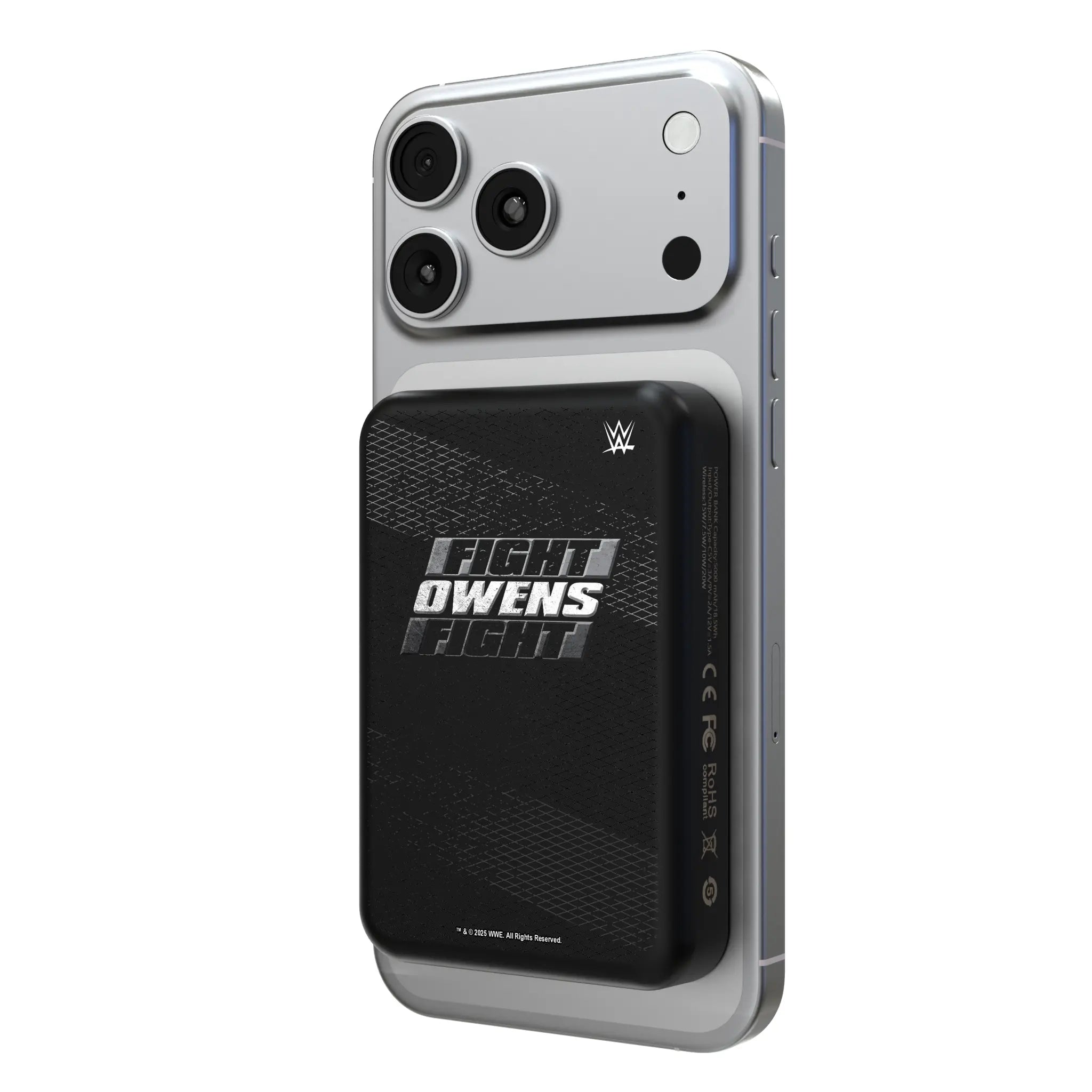 Kevin Owens Steel Wireless Mag Power Bank