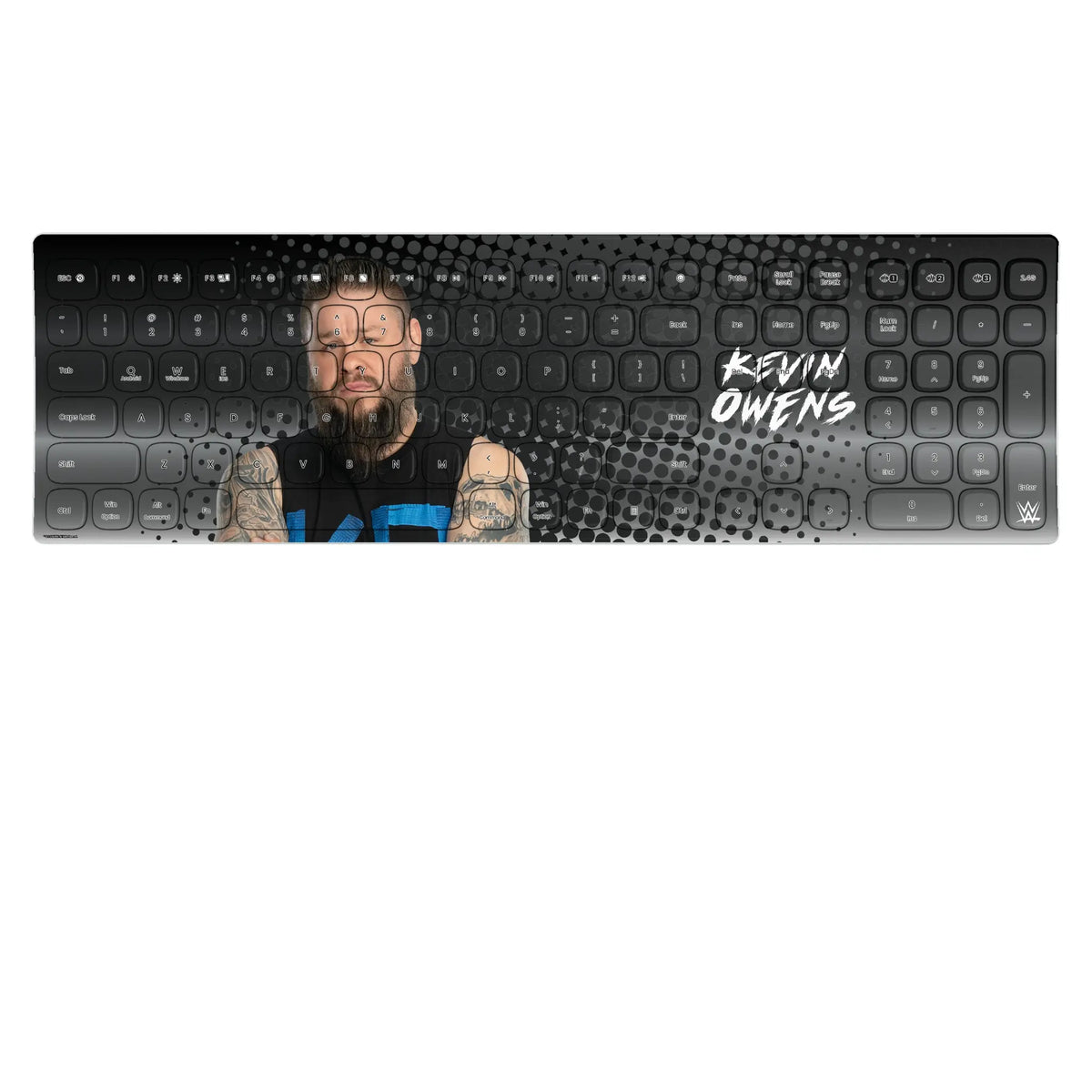 Kevin Owens Superstar KKB605 Curved Wireless Keyboard