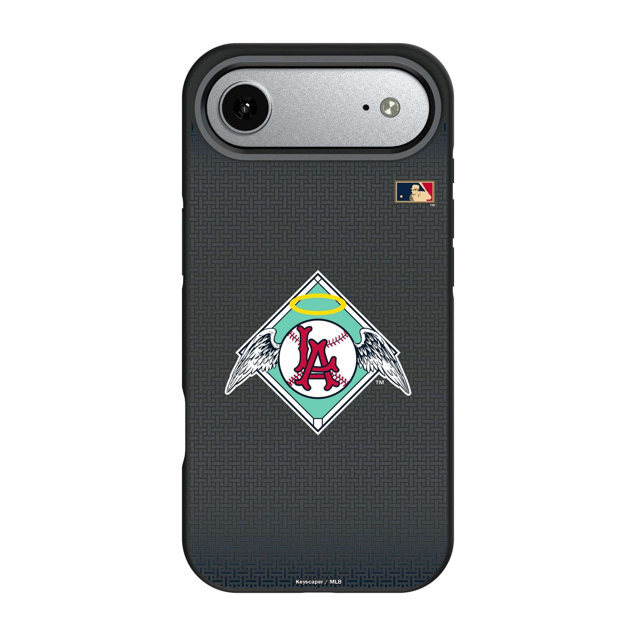 LA Angels 1961-1965 - Cooperstown Collection Linen iPhone Bump Phone Case for Apple iPhone#Device_iPhone Air