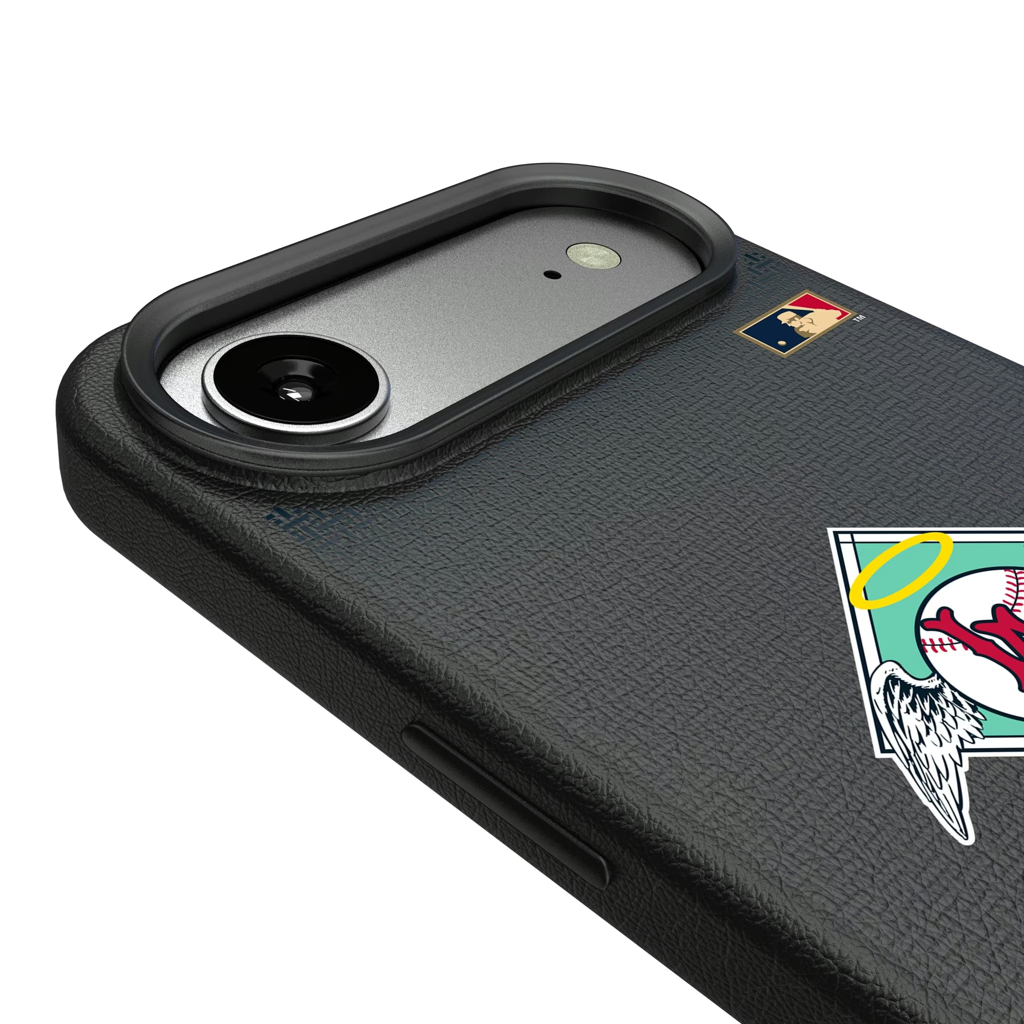 LA Angels 1961-1965 - Cooperstown Collection Linen iPhone MagSafe Compatible Phone Case for Apple iPhone - Detail#Device_iPhone Air