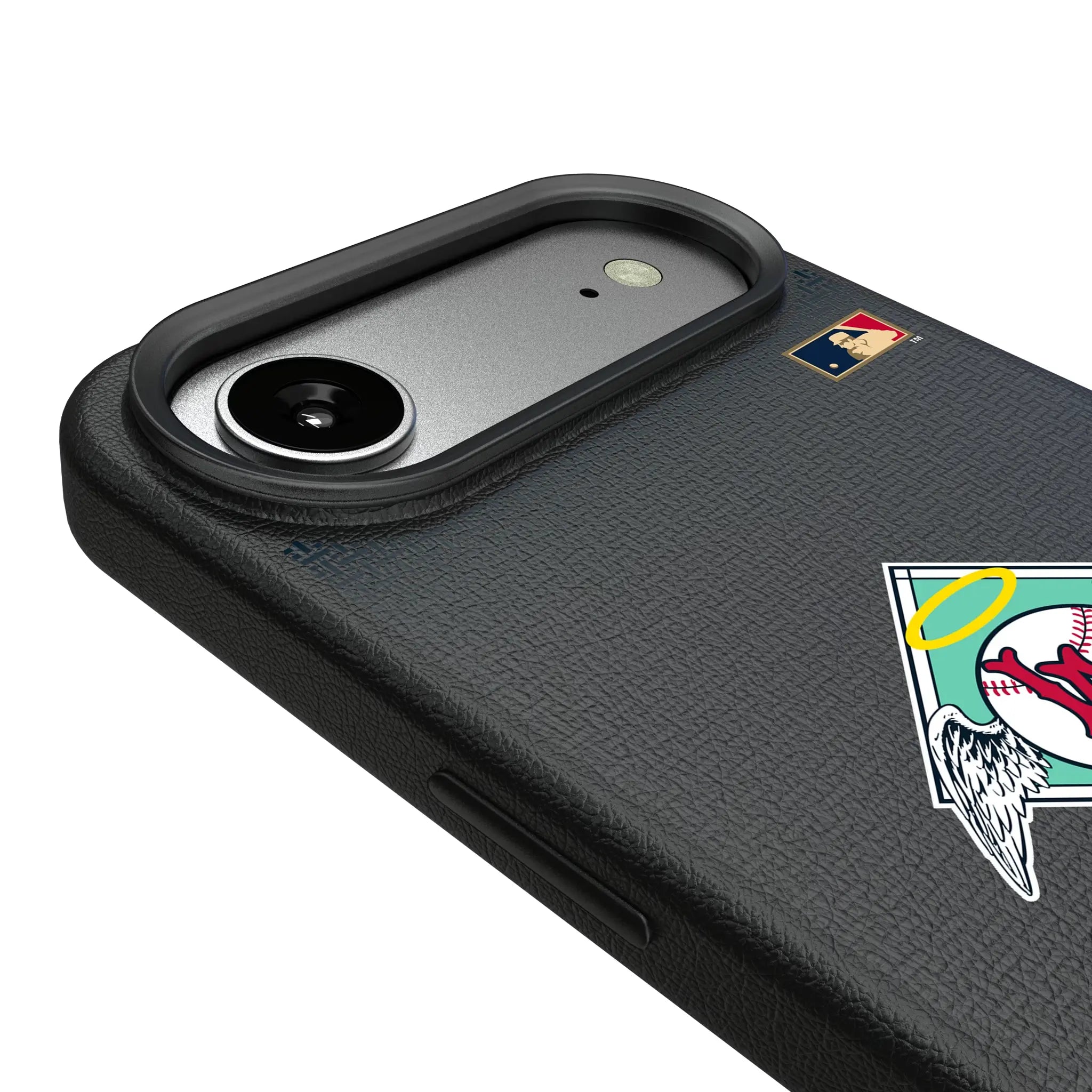 LA Angels 1961-1965 - Cooperstown Collection Linen iPhone MagSafe Compatible Phone Case for Apple iPhone - Detail#Device_iPhone Air