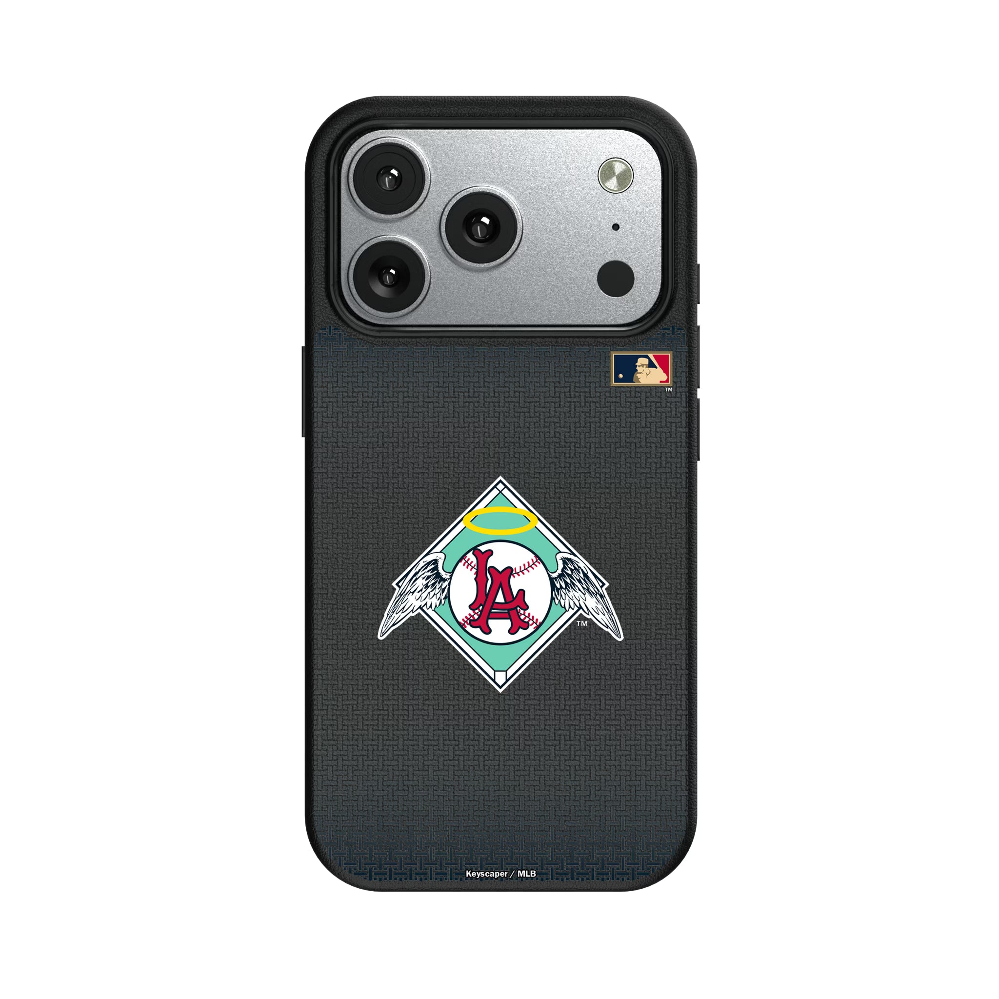 LA Angels 1961-1965 - Cooperstown Collection Linen iPhone MagSafe Compatible Phone Case for Apple iPhone#Device_iPhone 17 Pro