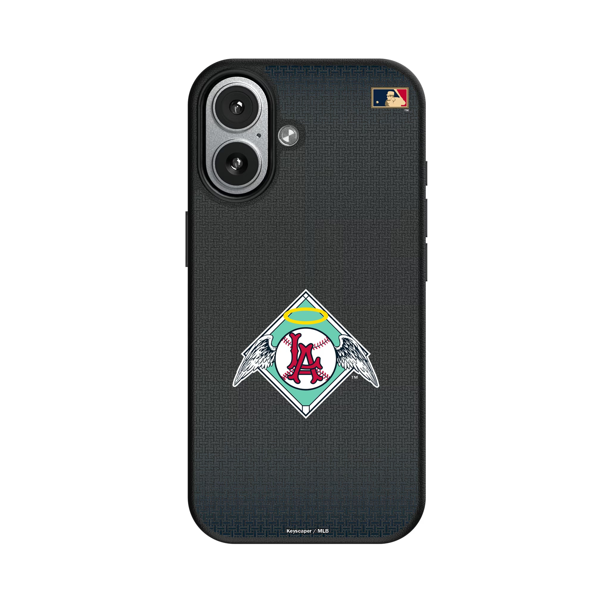 LA Angels 1961-1965 - Cooperstown Collection Linen iPhone MagSafe Compatible Phone Case for Apple iPhone#Device_iPhone 17