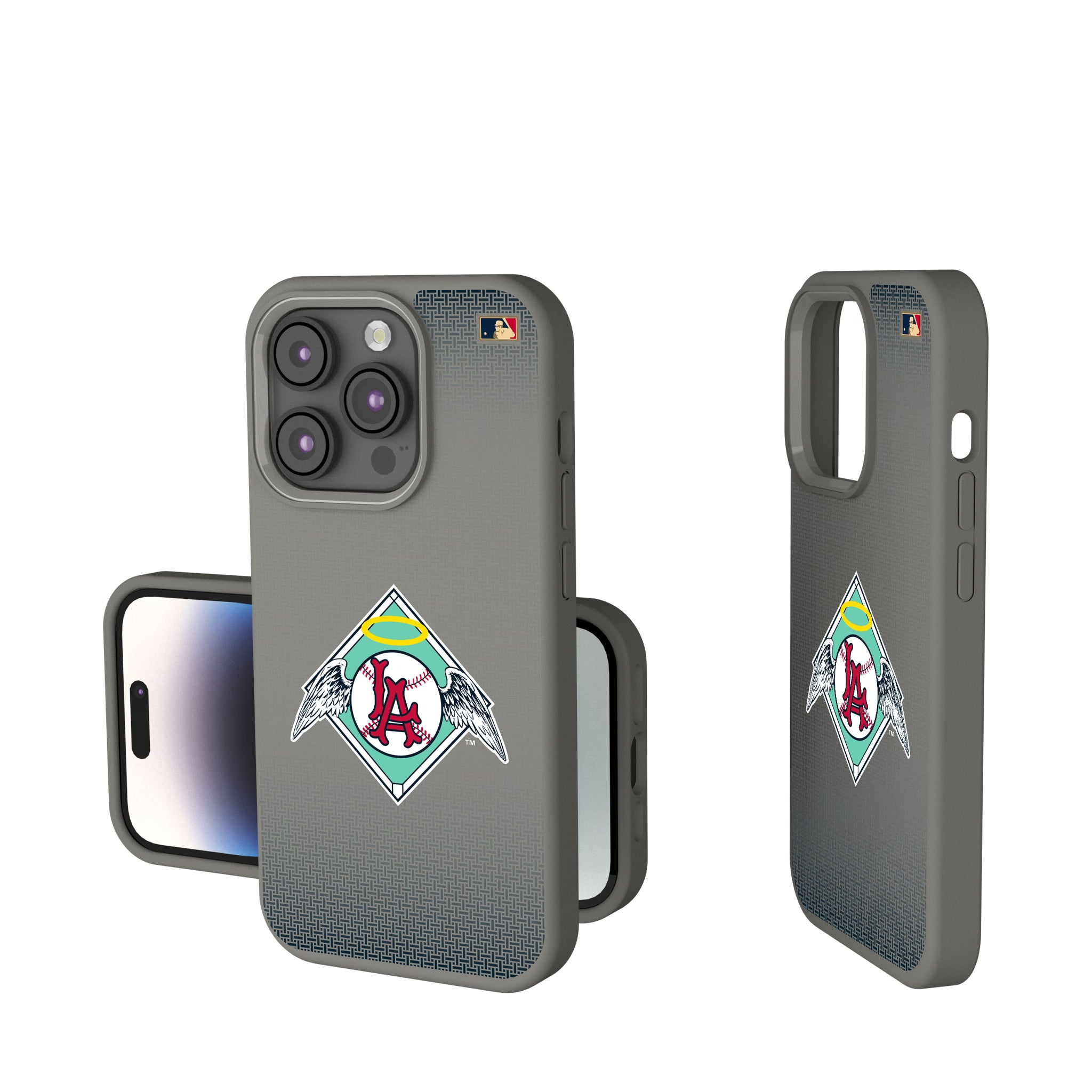 LA Angels 1961-1965 - Cooperstown Collection Linen iPhone Soft Touch Phone Case for Apple iPhone