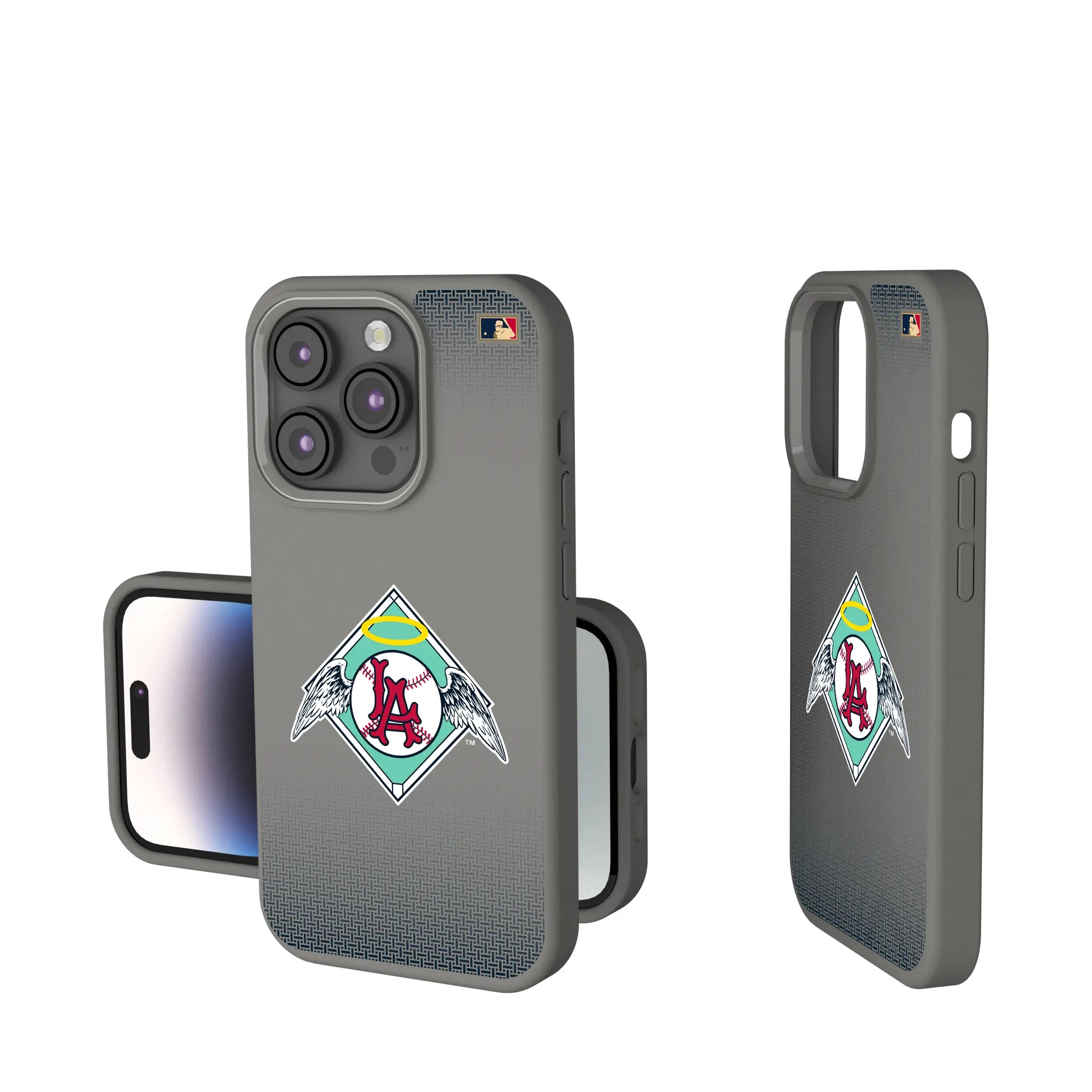 LA Angels 1961-1965 - Cooperstown Collection Linen iPhone Soft Touch Phone Case for Apple iPhone